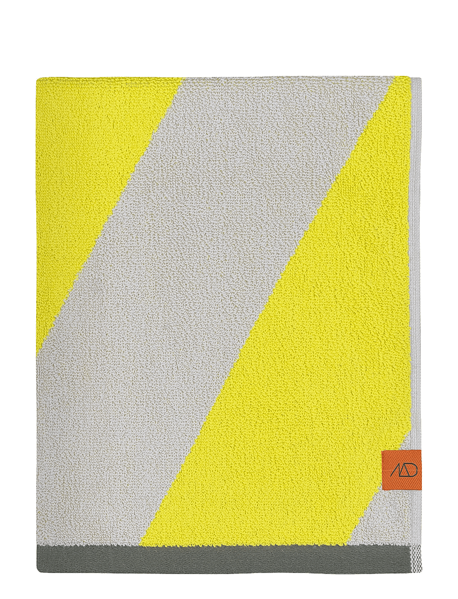 Mette Ditmer - DIAGONAL guest towel - külaliste käterätikud - yellow - 1