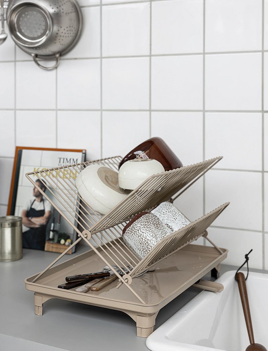 Mette Ditmer - DRY-IT dish rack - indų džiovyklos - sand - 0