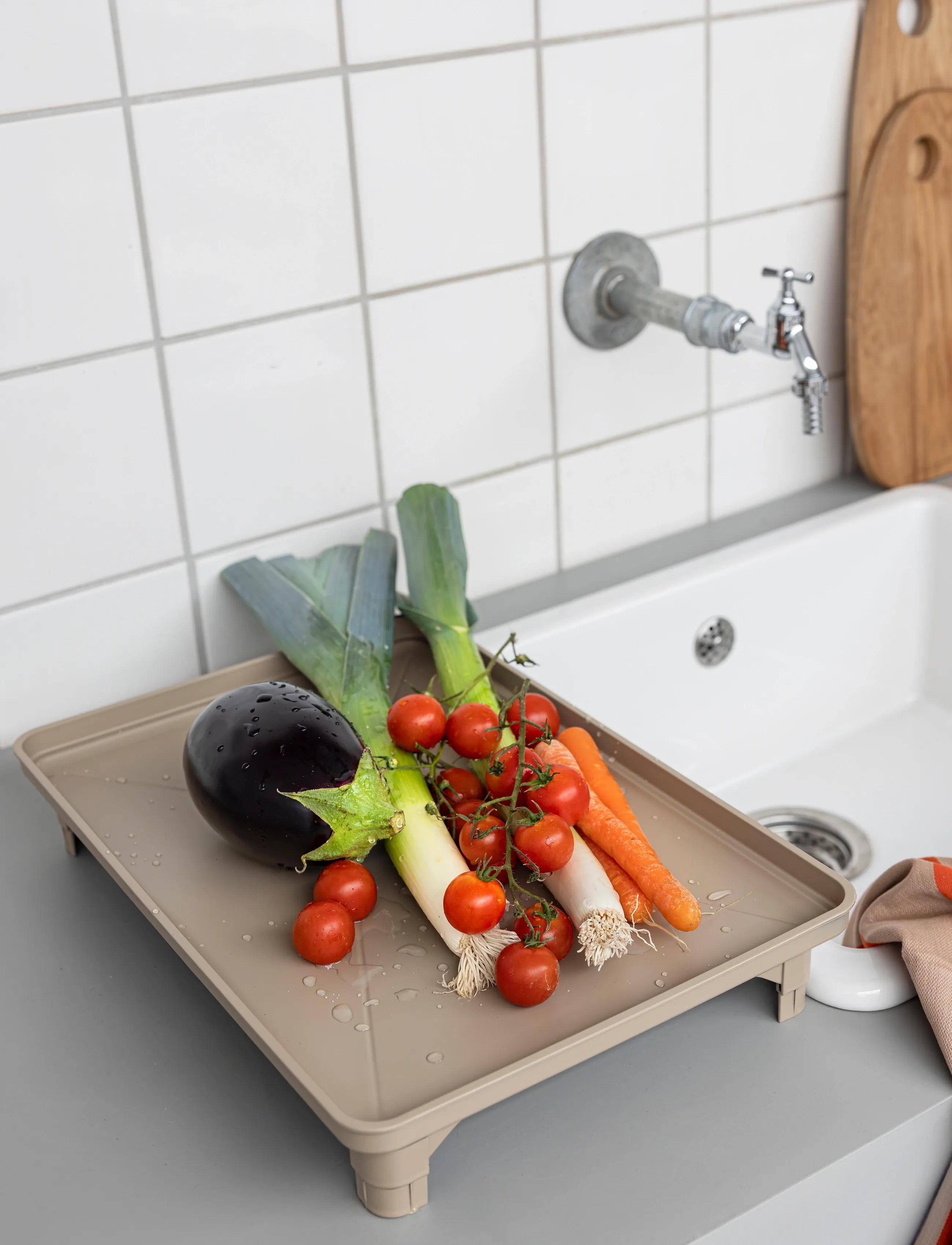 Mette Ditmer - DRY-IT dish rack - abtropfgestelle - sand - 3