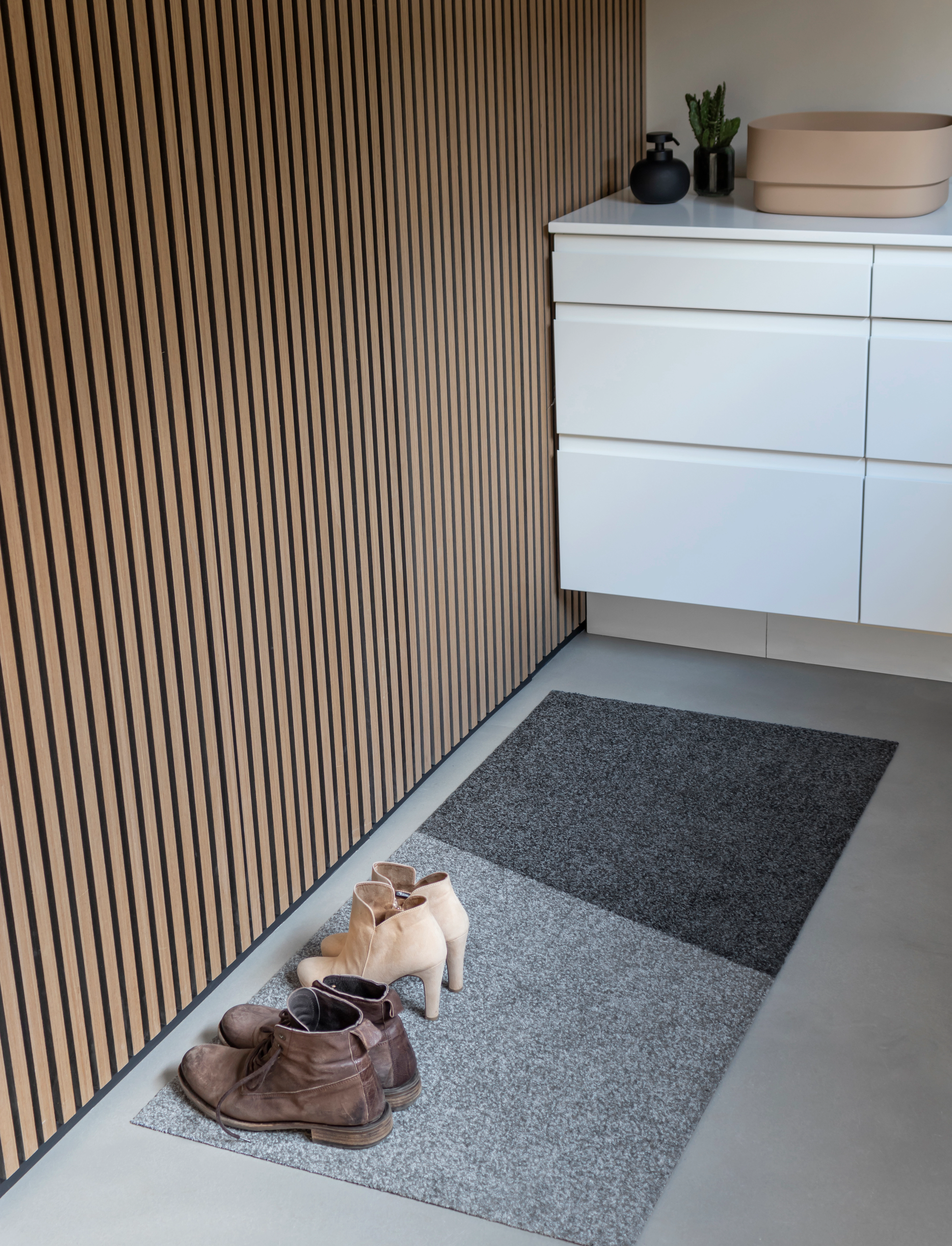 Mette Ditmer Duet All-Round Mat, 70X150 cm, Grey, Tæpper Og Tæpper > Andre Tæpper, Unisex