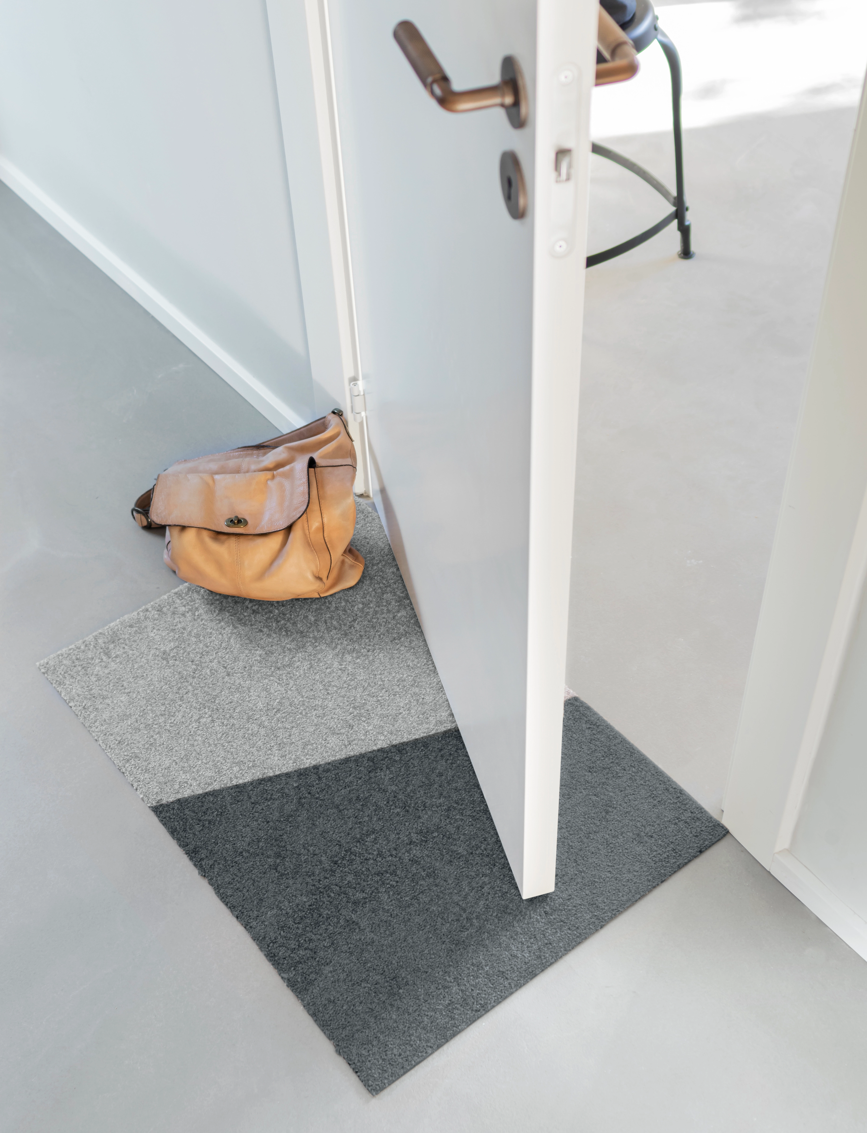 Mette Ditmer Duet All-Round Mat, 55X80 cm, Grey, Tæpper Og Tæpper > Andre Tæpper, Unisex