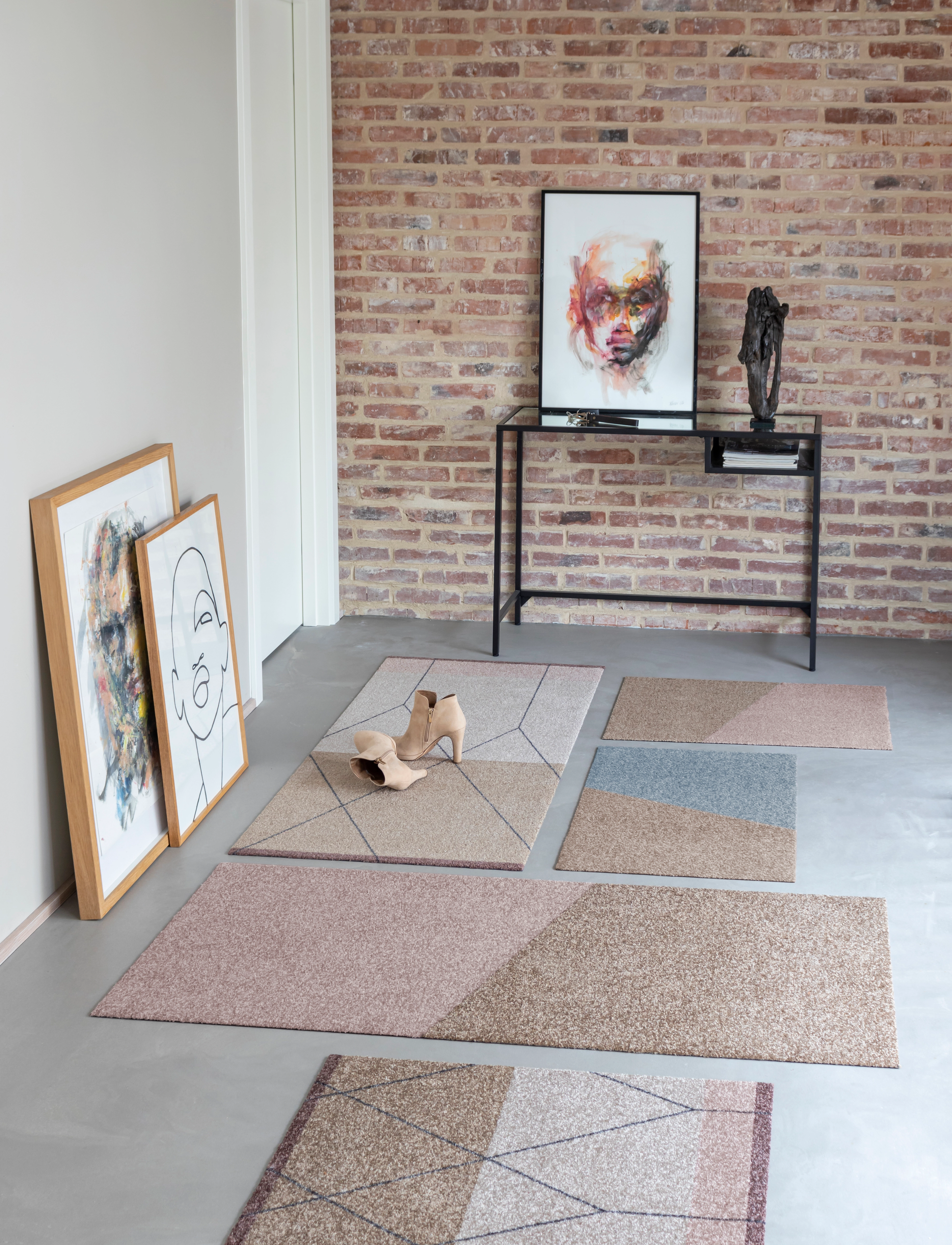 Mette Ditmer - DUET all-round mat - andre tæpper - powder rose - 2