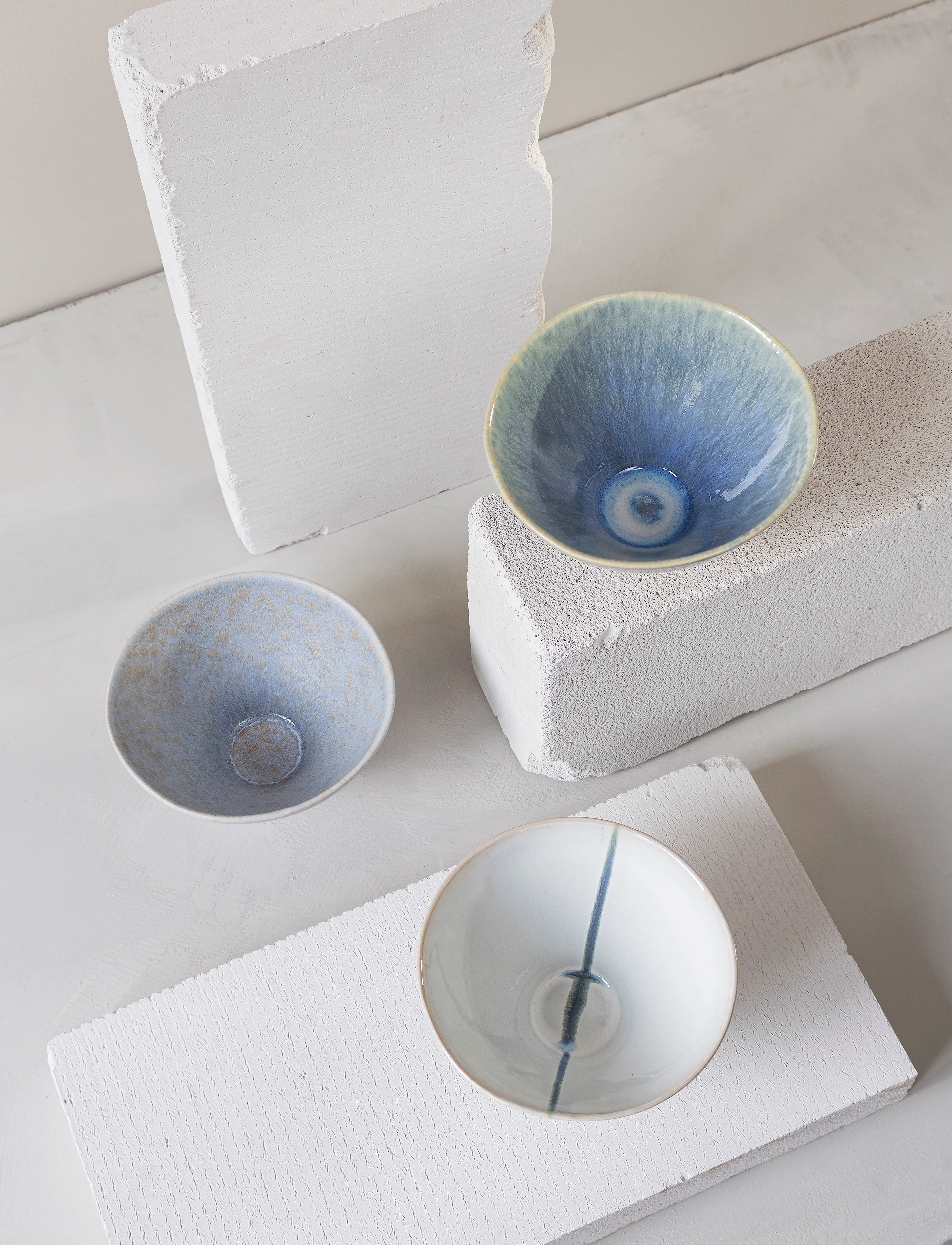 Mette Ditmer Elements Bowl, Ø15.5X H9 cm, Bowls & Serving Dishes, Blau - Bowls, Homeware