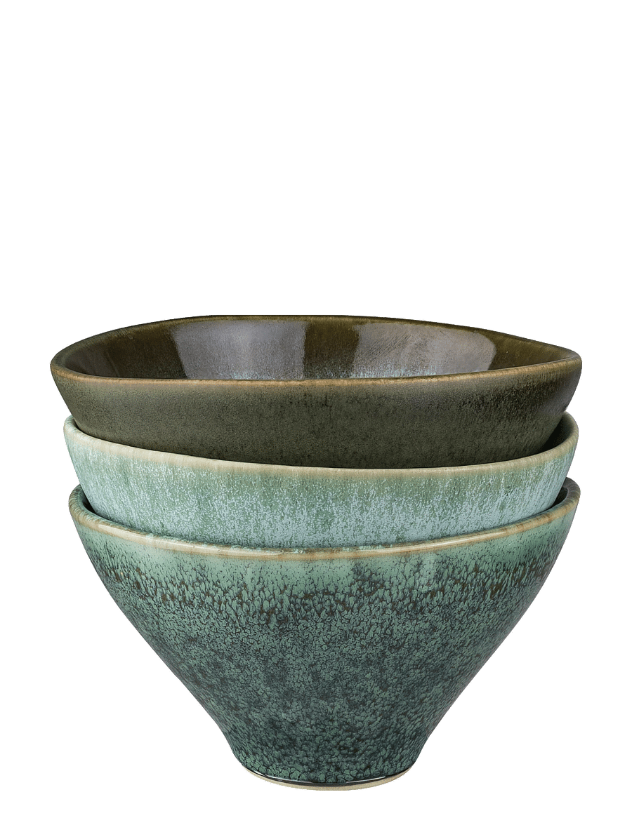 Mette Ditmer - ELEMENTS bowl - osta hinna alusel - green tones - 1