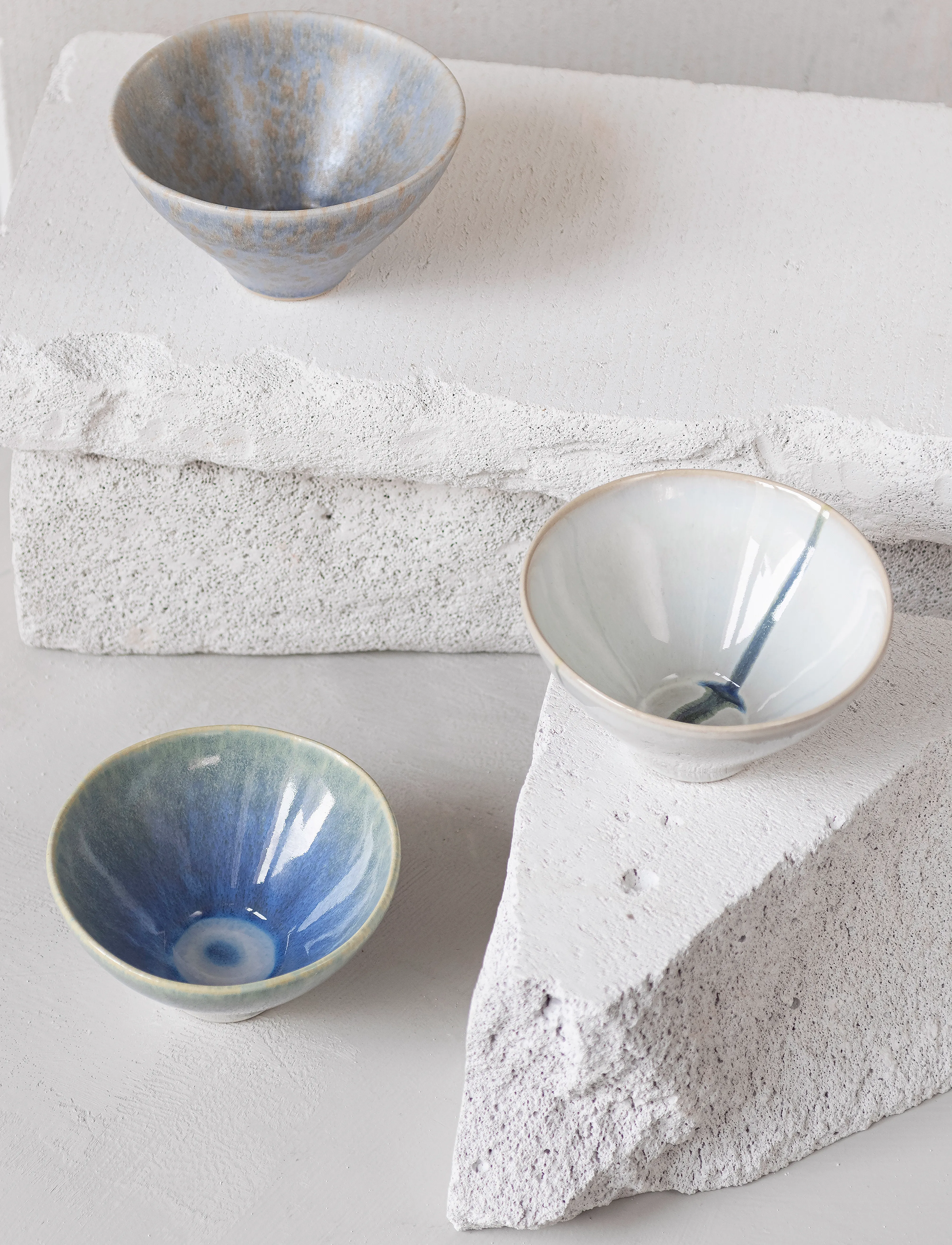 Mette Ditmer - ELEMENTS bowl - osta hinna alusel - blue tones - 3