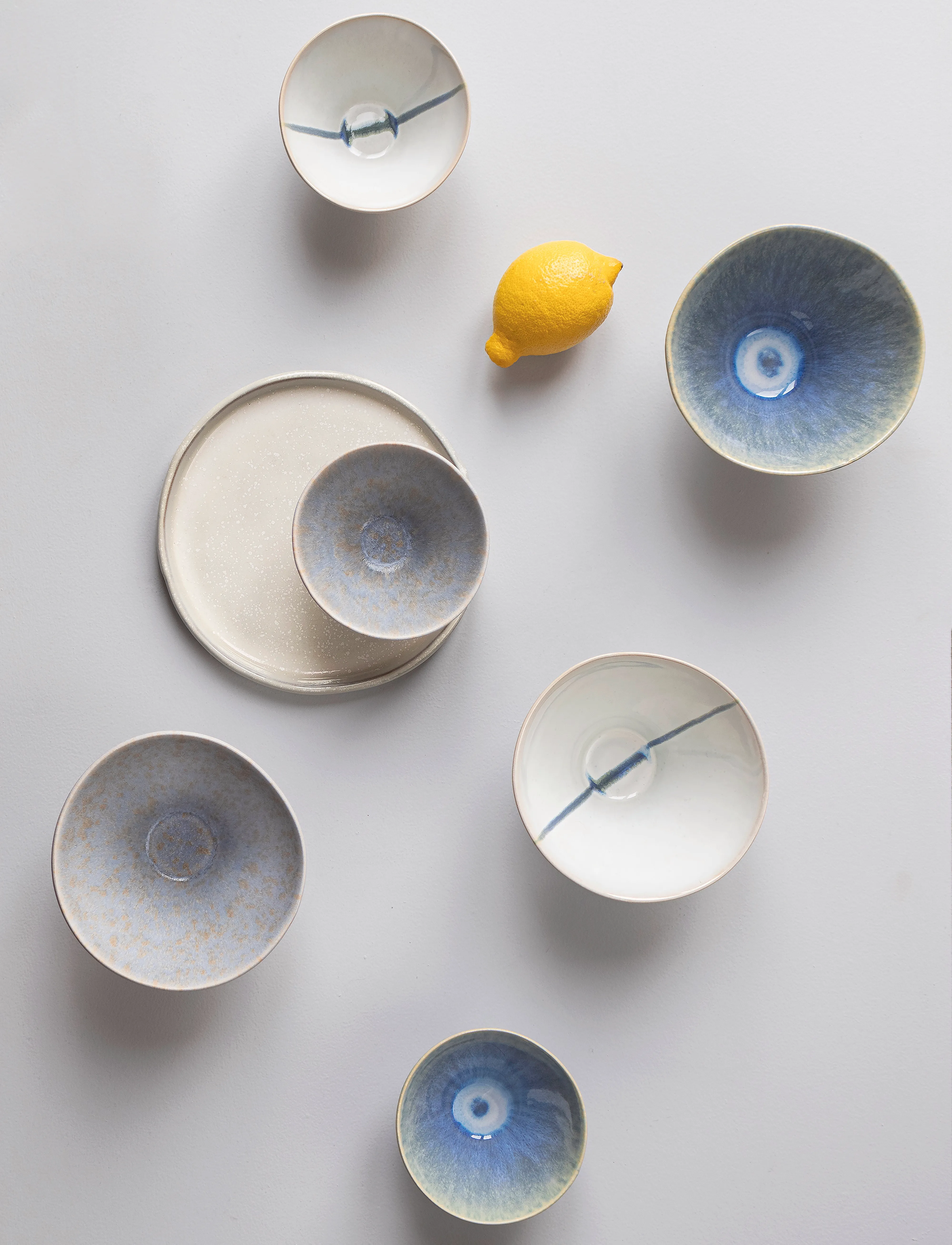 Mette Ditmer - ELEMENTS bowl - osta hinna alusel - blue tones - 4