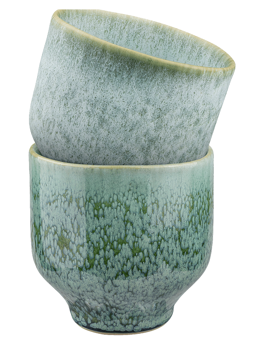 Mette Ditmer - ELEMENTS Mug - kaffetassen - green tones - 1