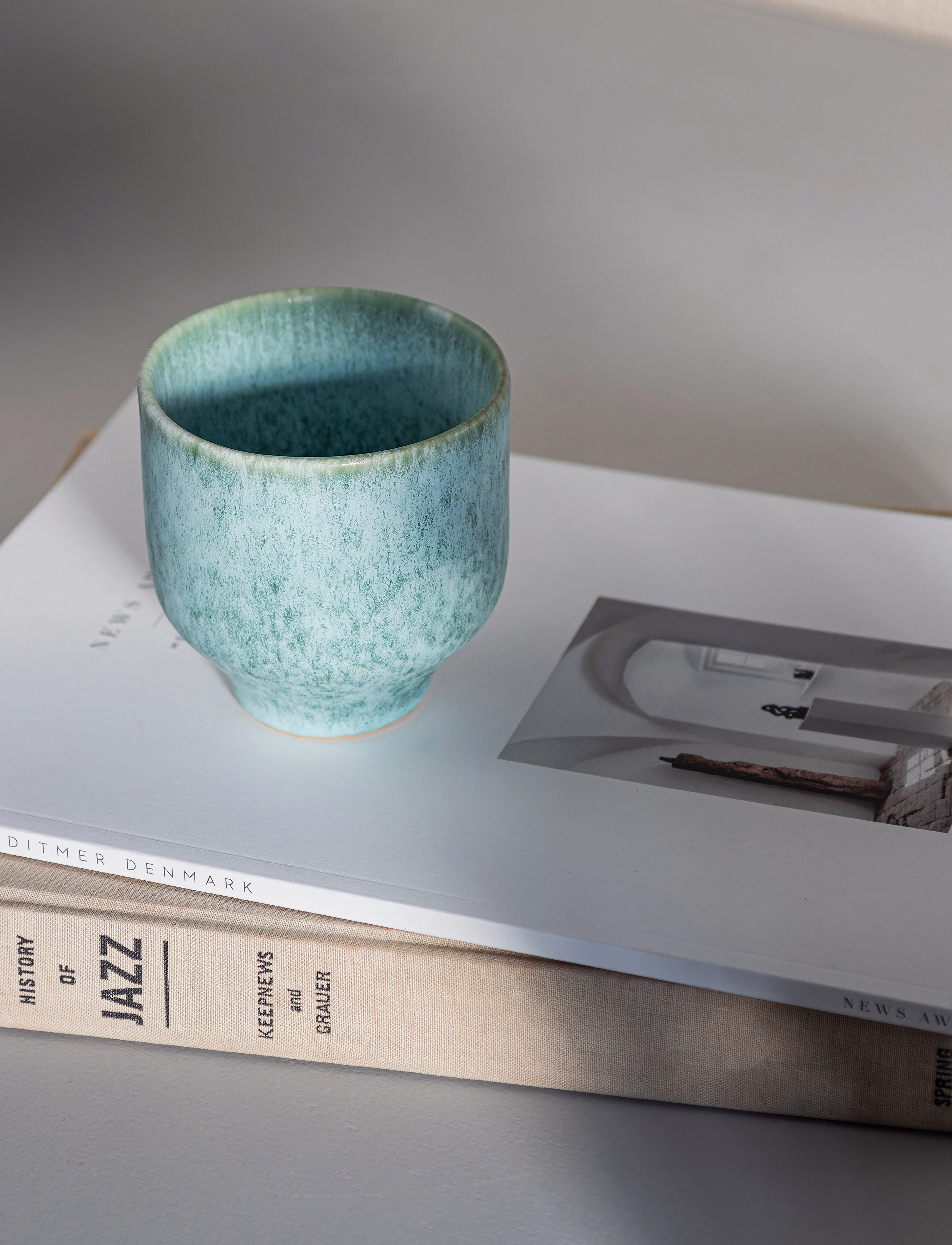 Mette Ditmer - ELEMENTS Mug - kaffekoppar - green tones - 5
