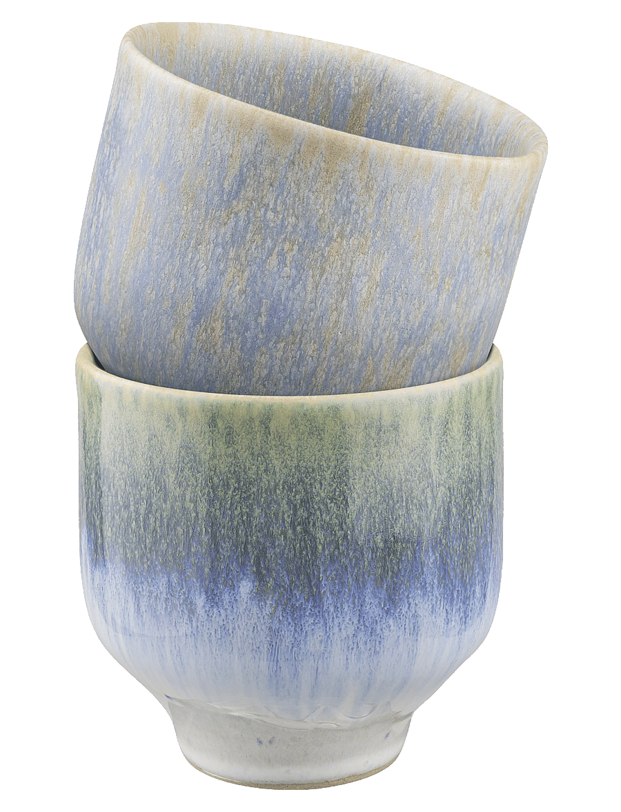Mette Ditmer - ELEMENTS Mug - kaffetassen - blue tones - 1