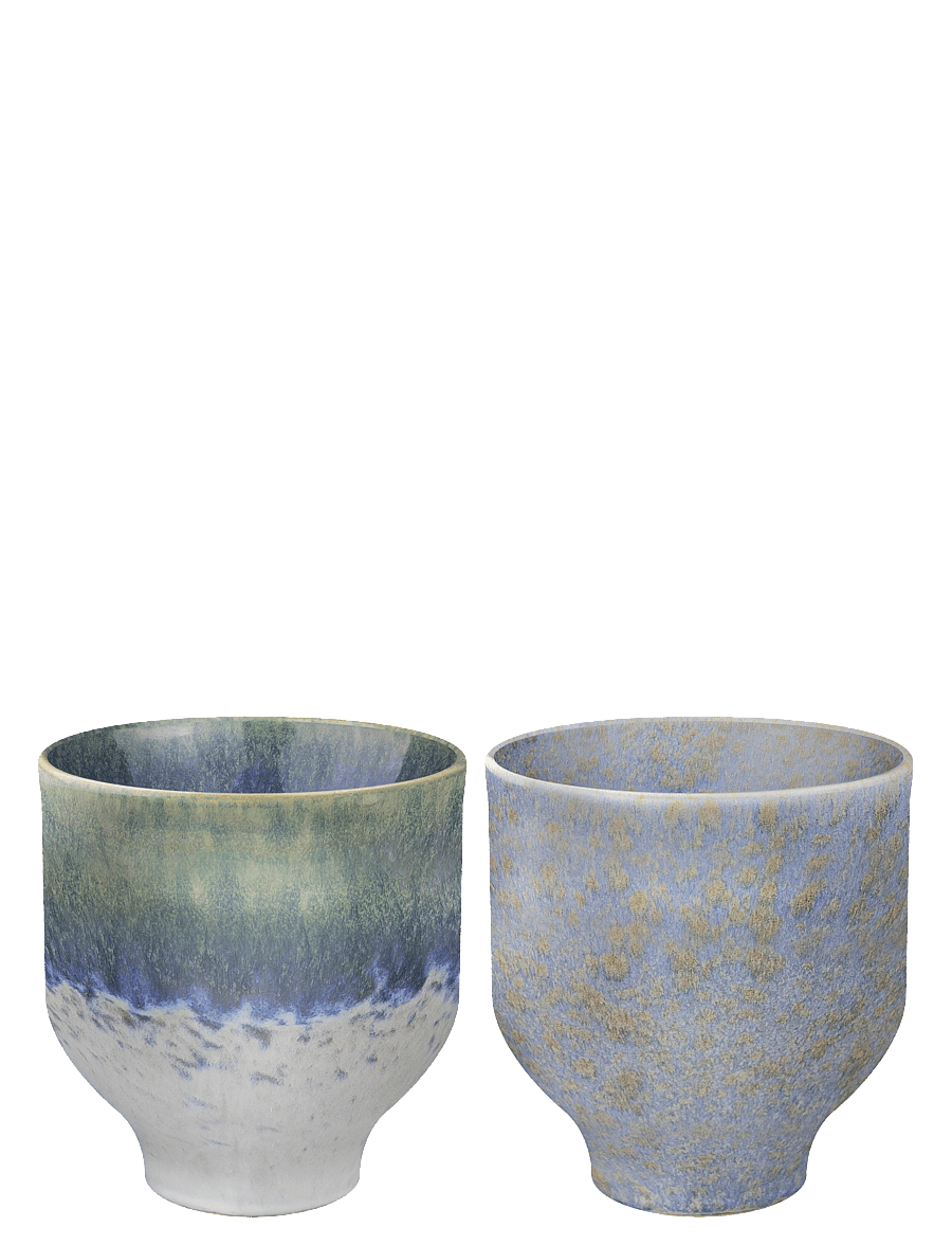 Mette Ditmer - ELEMENTS Mug - kaffetassen - blue tones - 2