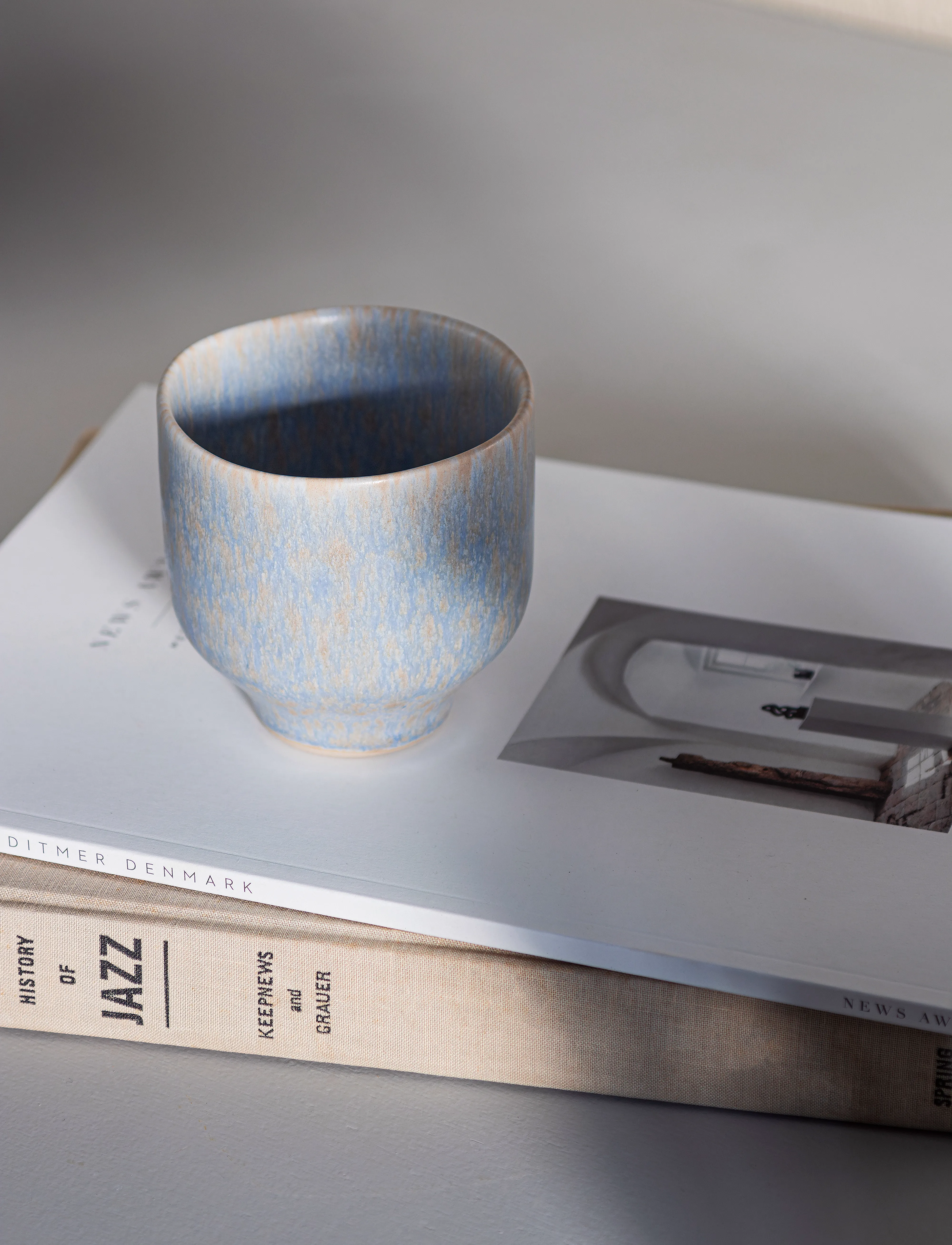 Mette Ditmer - ELEMENTS Mug - kaffekoppar - blue tones - 3