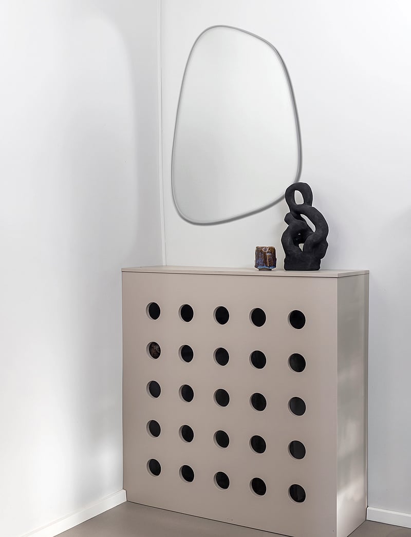 Mette Ditmer - FIGURA mirror - bathroom mirrors - sand grey - 4