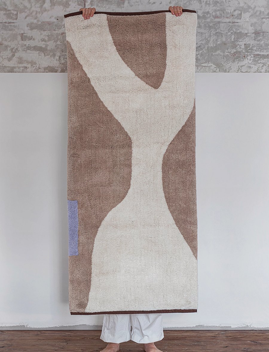 Mette Ditmer - FIGURA rug - andere teppiche - sand - 0