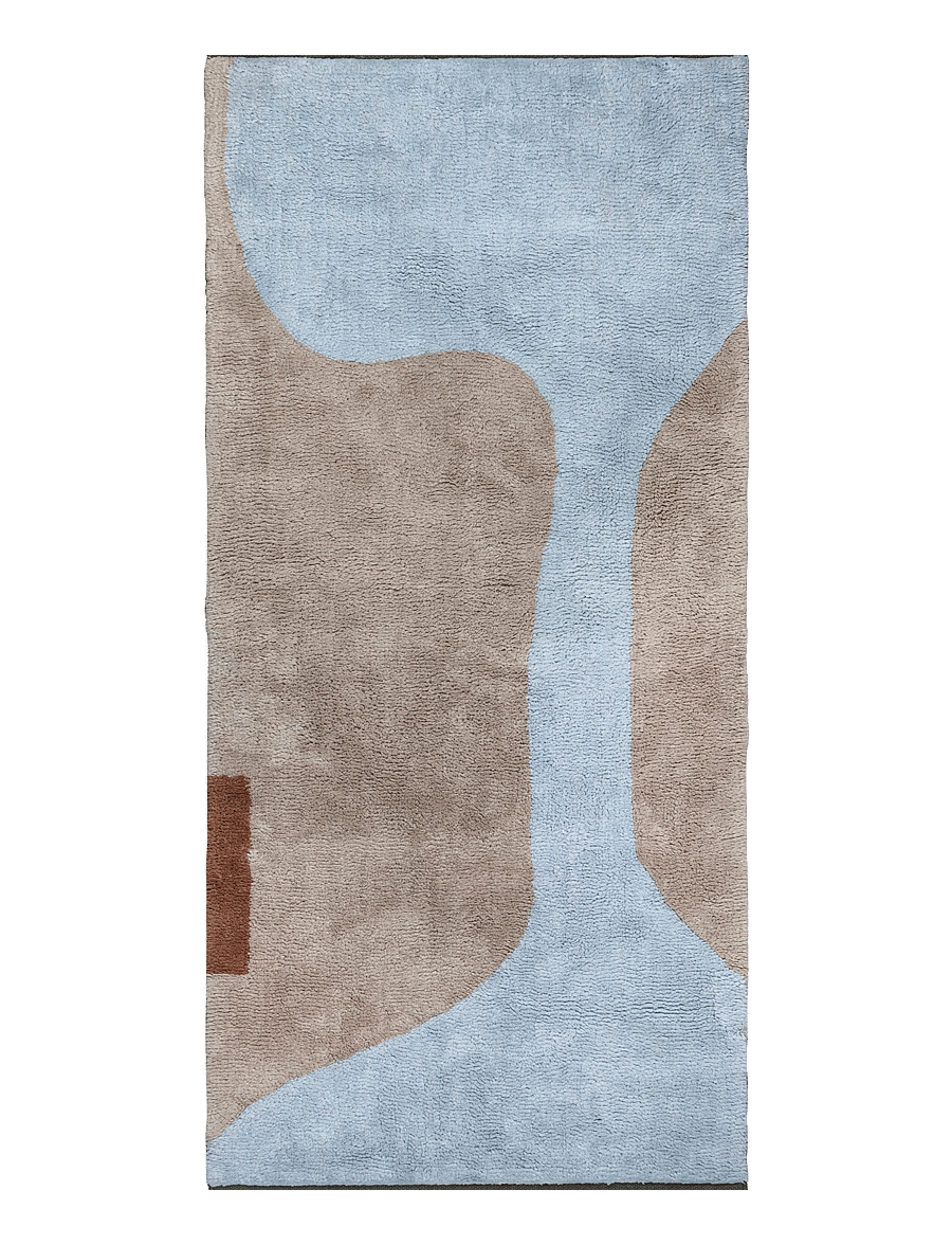 Mette Ditmer - FIGURA rug - andere teppiche - light blue - 1