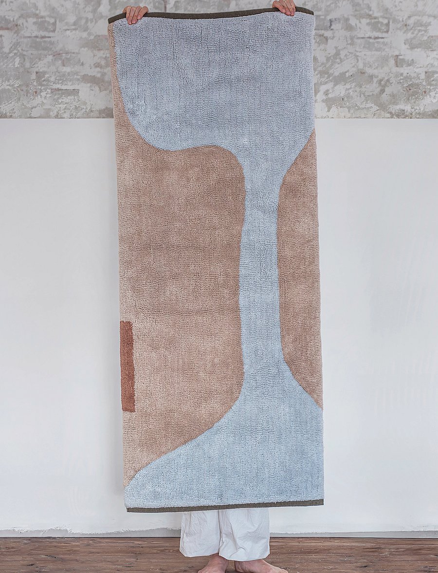 Mette Ditmer - FIGURA rug - andere teppiche - light blue - 2