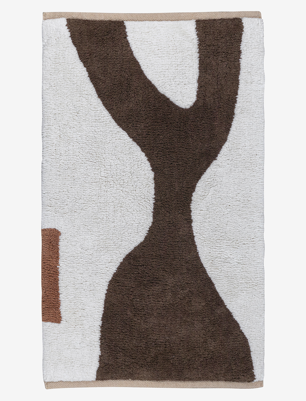 Mette Ditmer - FIGURA rug - cotton rugs & rag rugs - brown - 1