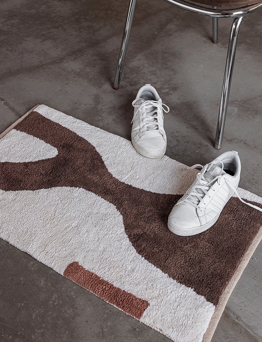 Mette Ditmer - FIGURA rug - puuvillased vaibad & kaltsuvaip - brown - 0
