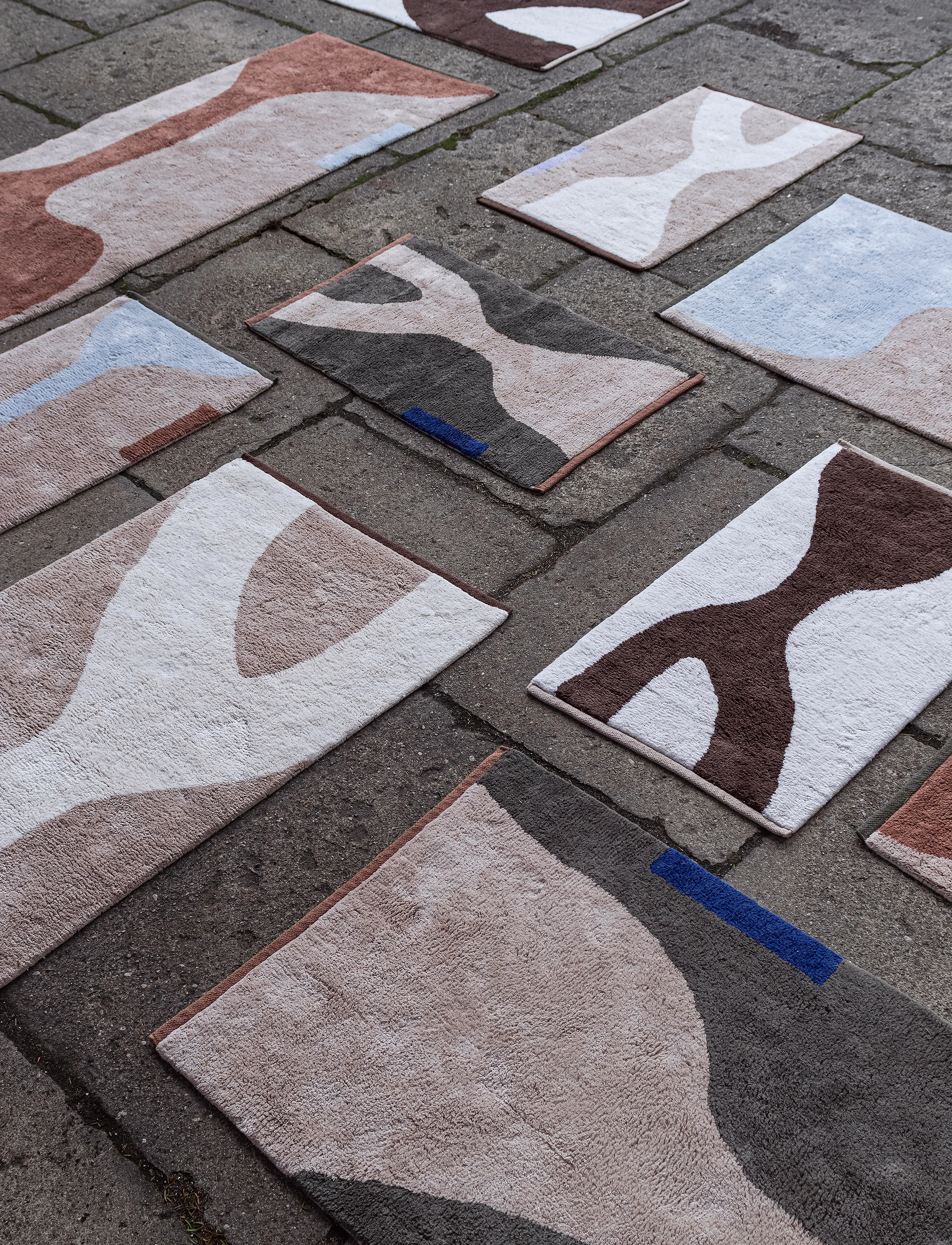 Mette Ditmer Figura Rug, 50X 80 cm, Rugs & Carpets, Beige - Cotton Rag Rugs, Homeware
