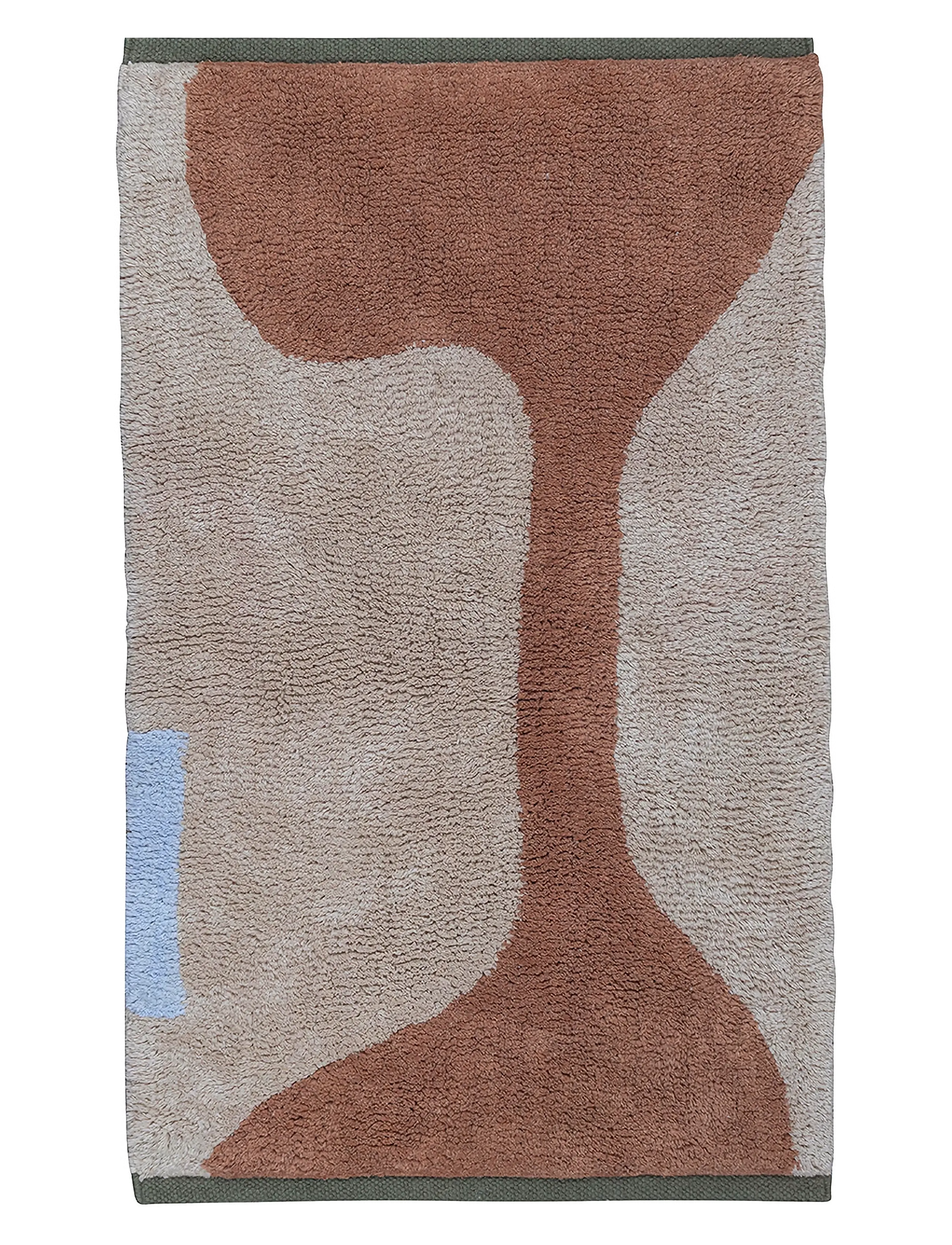 Mette Ditmer - FIGURA rug - puuvillamatot & räsymatot - brick - 2