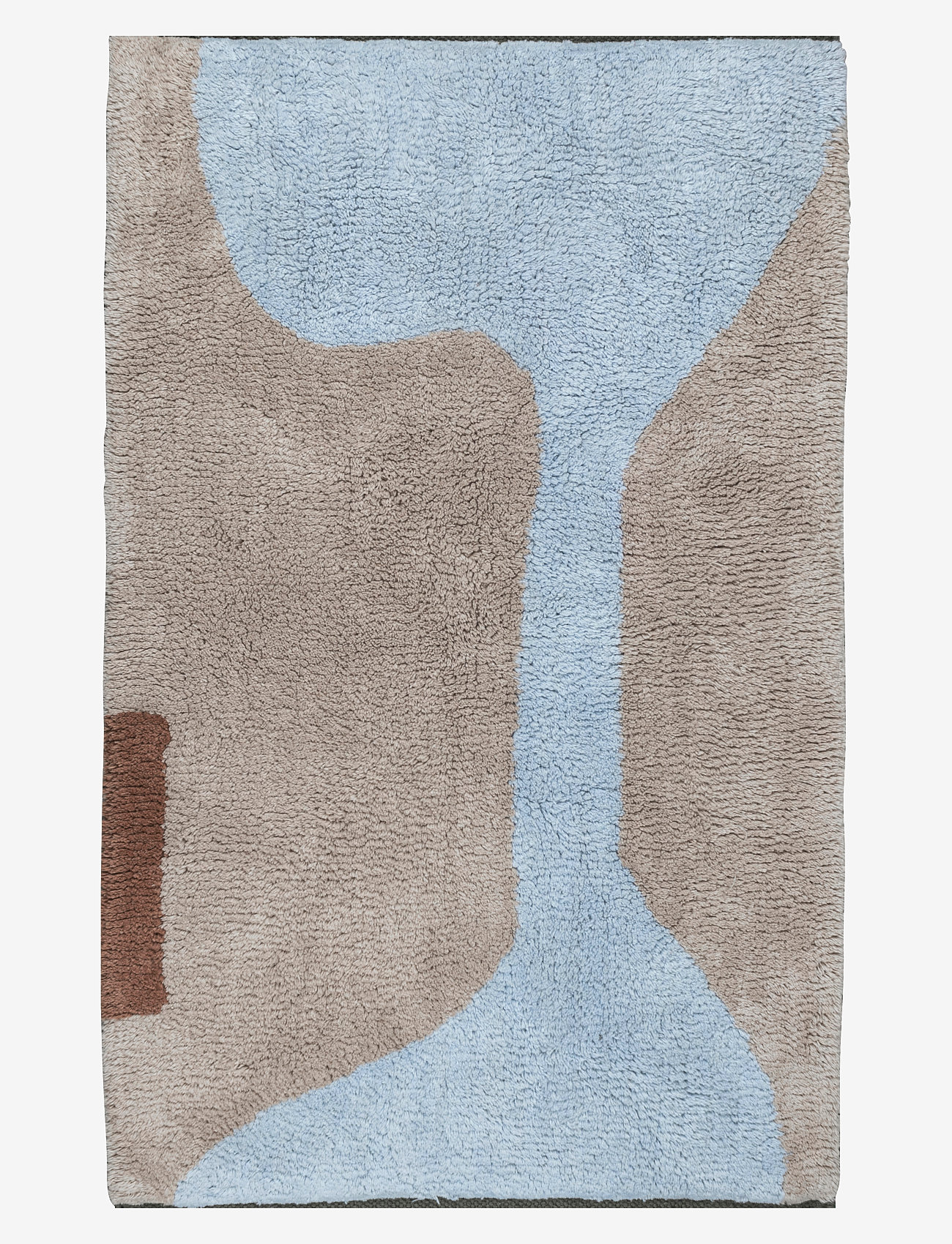 Mette Ditmer - FIGURA rug - bomuldstæpper & kludetæpper - light blue - 0