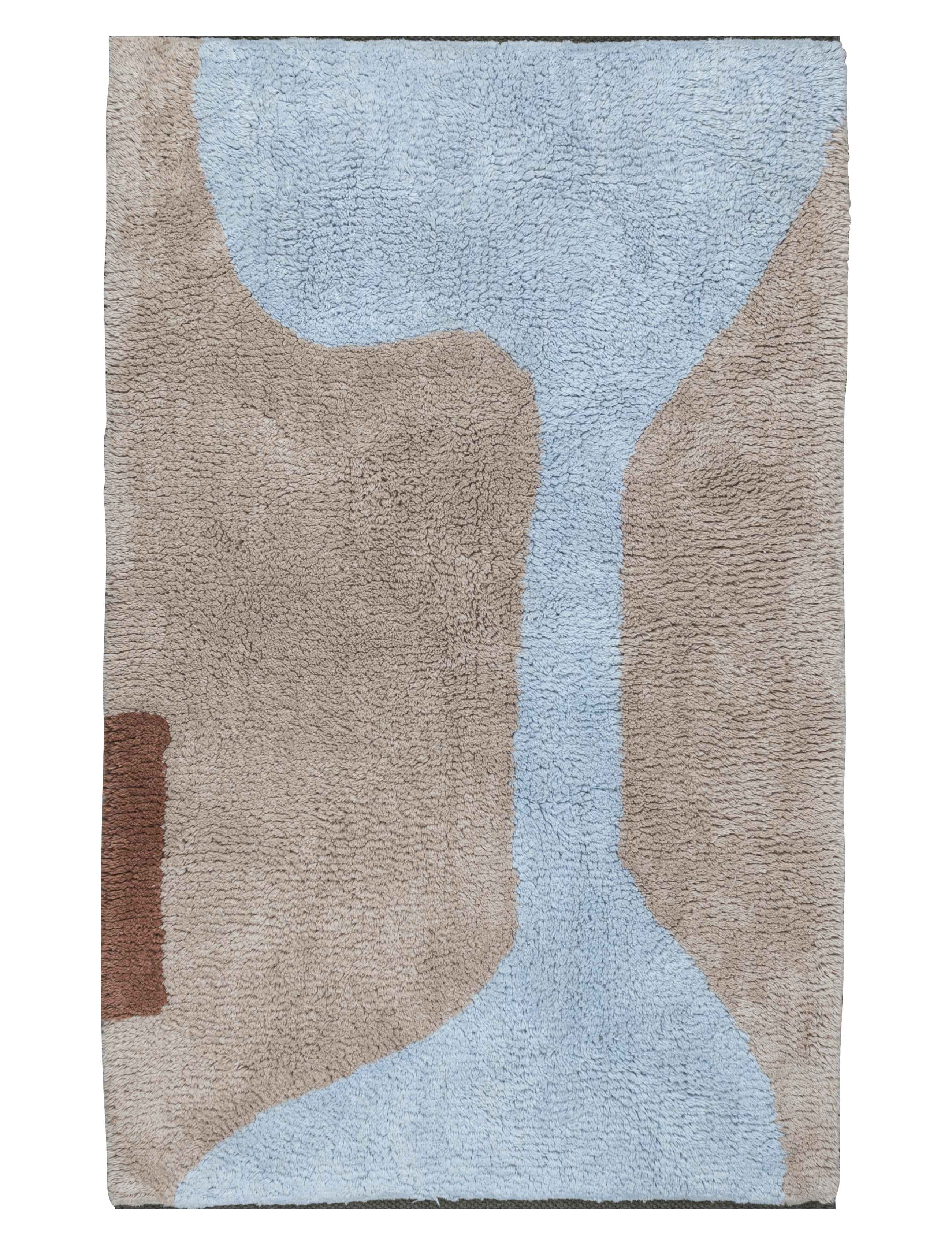 Mette Ditmer FIGURA rug - Textilien - LIGHT BLUE / multi