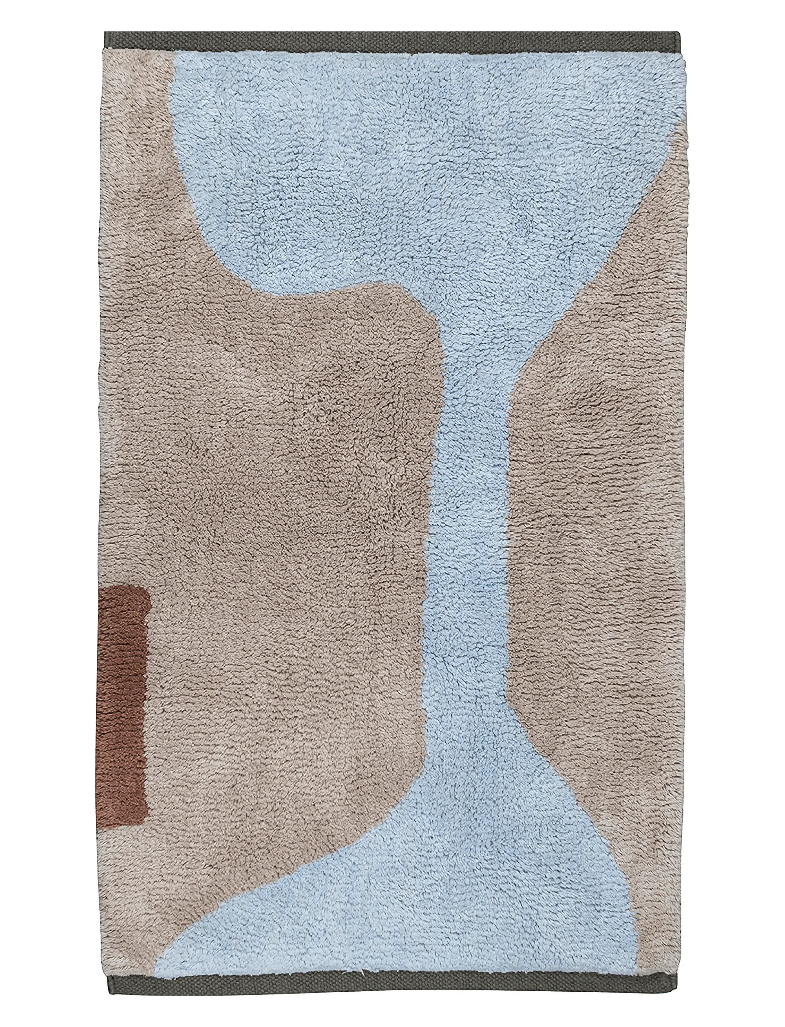 Mette Ditmer - FIGURA rug - baumwollteppiche & flickenteppich - light blue - 2