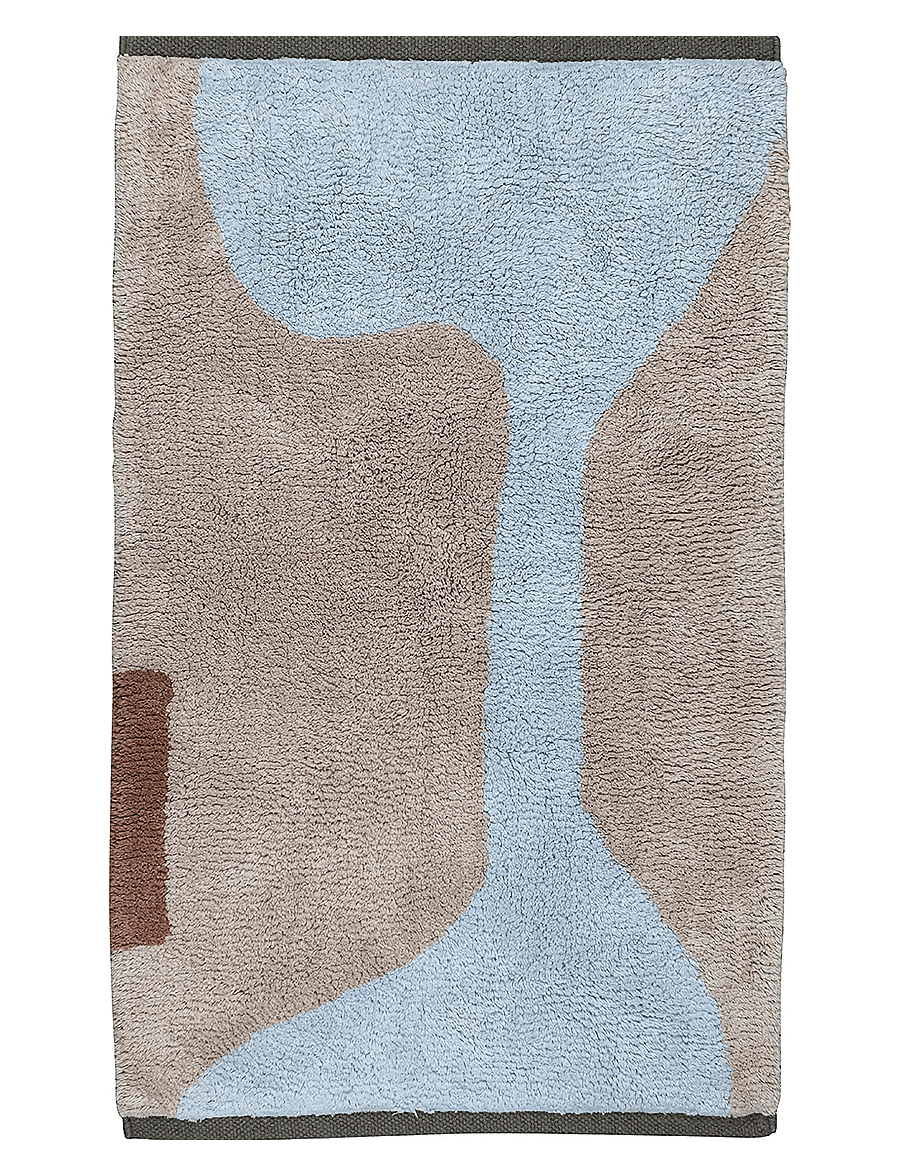 Mette Ditmer - FIGURA rug - baumwollteppiche & flickenteppich - light blue - 2