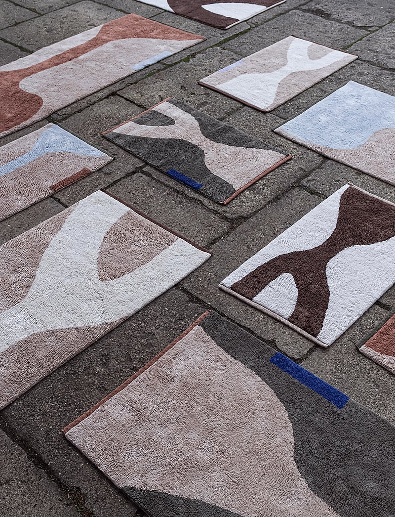 Mette Ditmer - FIGURA rug - cotton rugs & rag rugs - light blue - 4