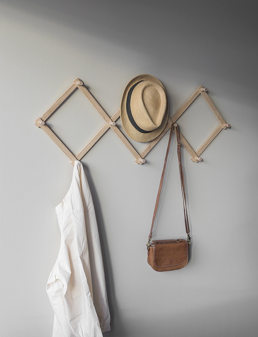 Mette Ditmer - FLEX rack, natural - kleiderhaken und ständer - natural - 0