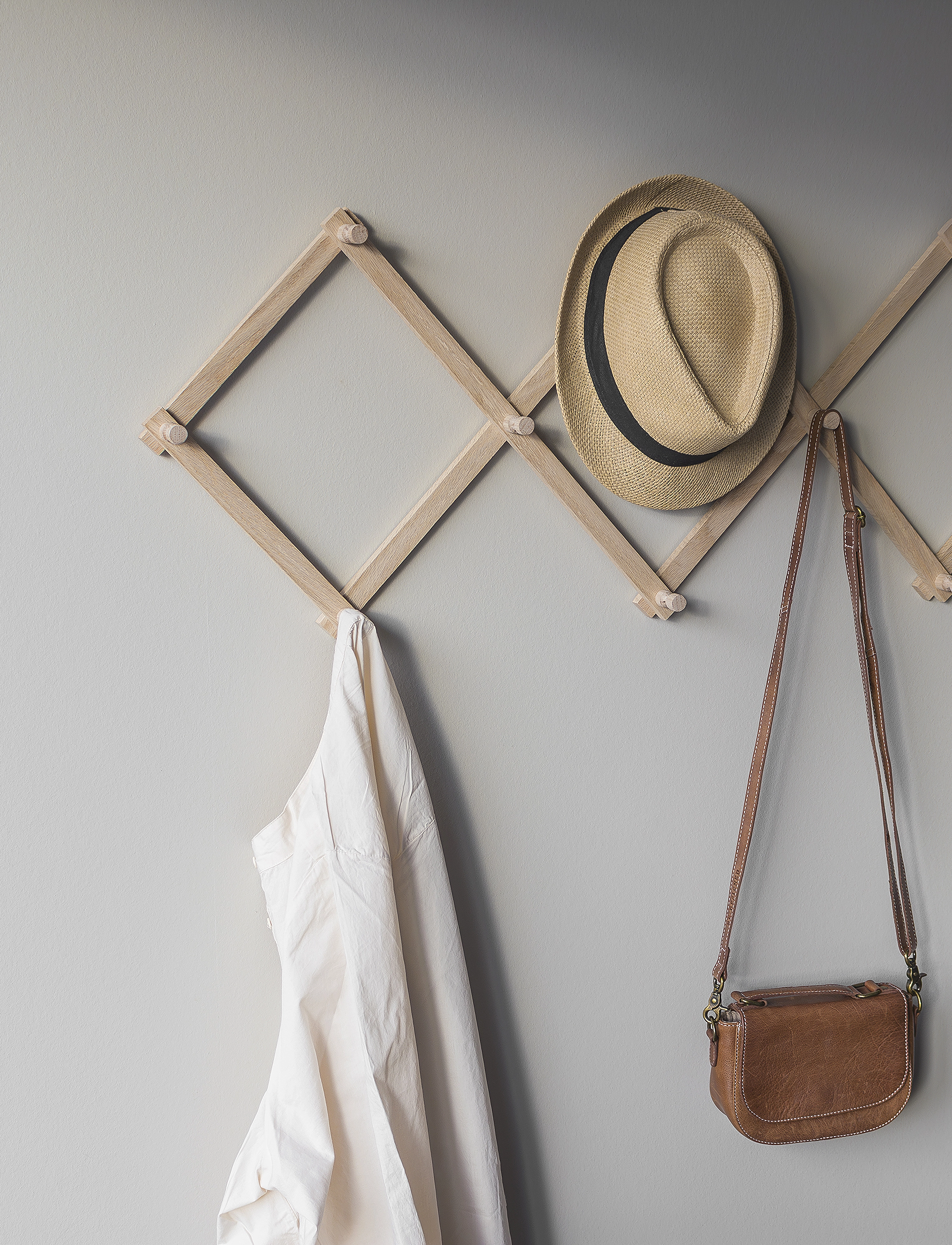 Mette Ditmer - FLEX rack, natural - coat hooks & racks - natural - 3