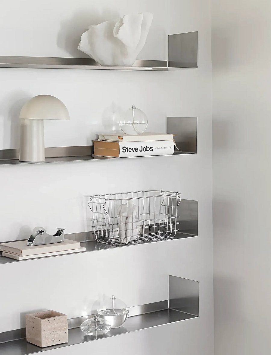 Mette Ditmer - FLOAT shelf - steel - 0