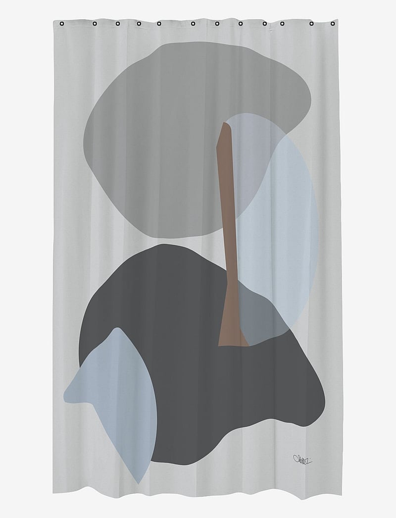 Mette Ditmer - GALLERY shower curtain - nach preis einkaufen - light grey - 0