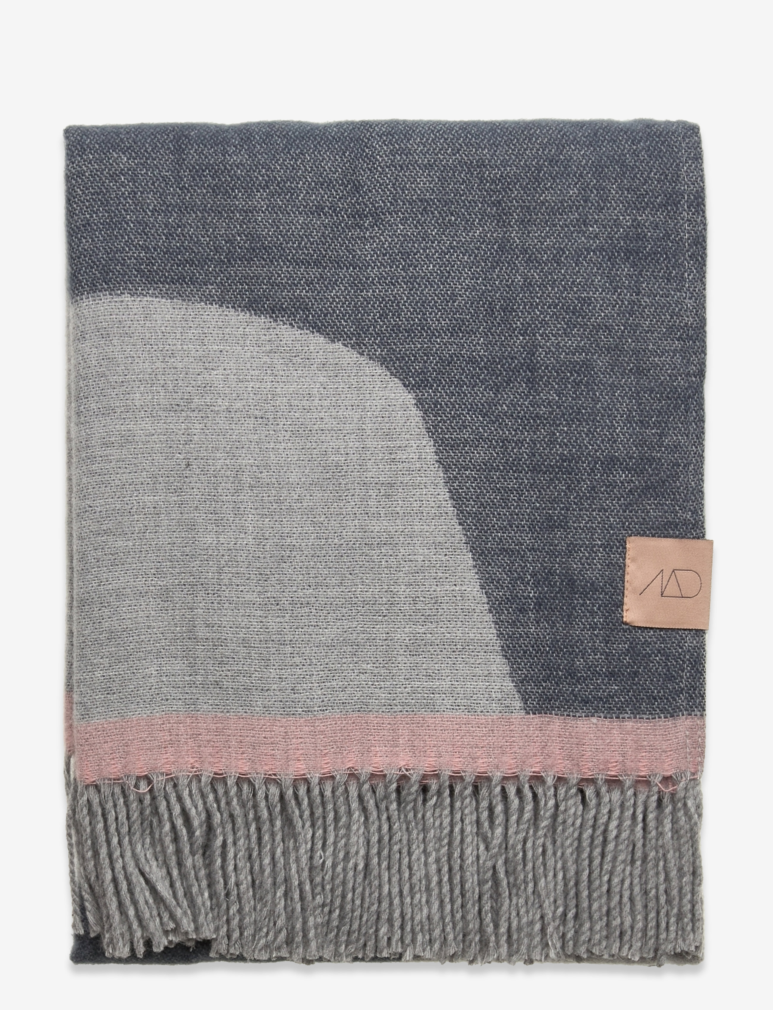 Mette Ditmer Gallery Throw, 125X170 cm, Cushions & Blankets, Grau - Blankets Throws, Homeware