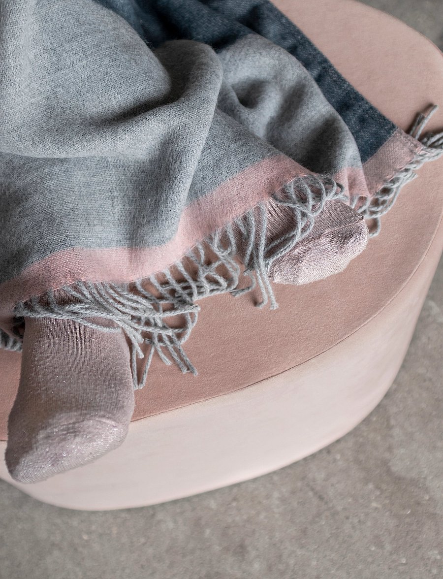 Mette Ditmer - GALLERY throw - osta hinna alusel - light grey - 4