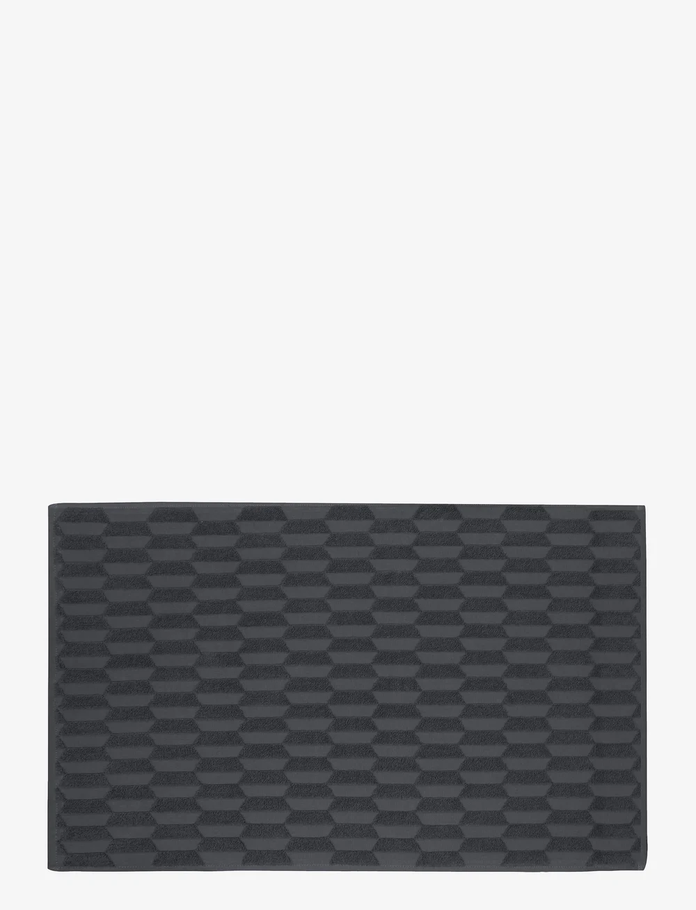 Mette Ditmer - GEO Bath mat - badrumsmattor - anthracite - 0