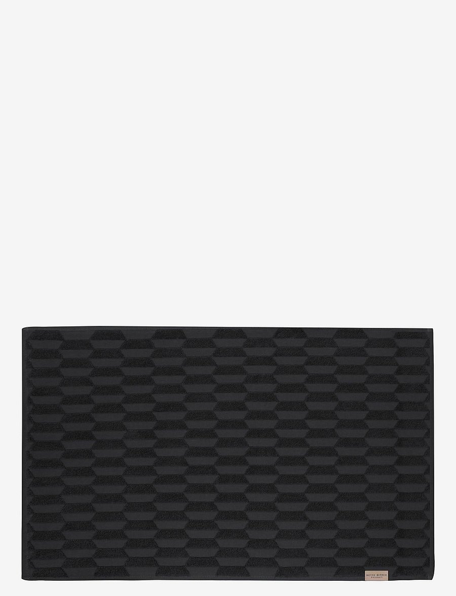 Mette Ditmer - GEO Bath mat - teppiche - black - 0