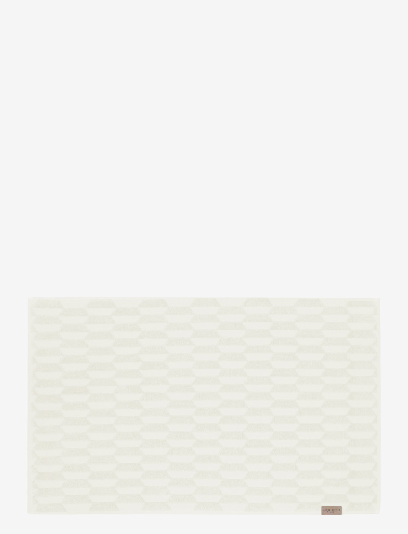 Mette Ditmer - GEO Bath mat - bademåtter - off-white - 1