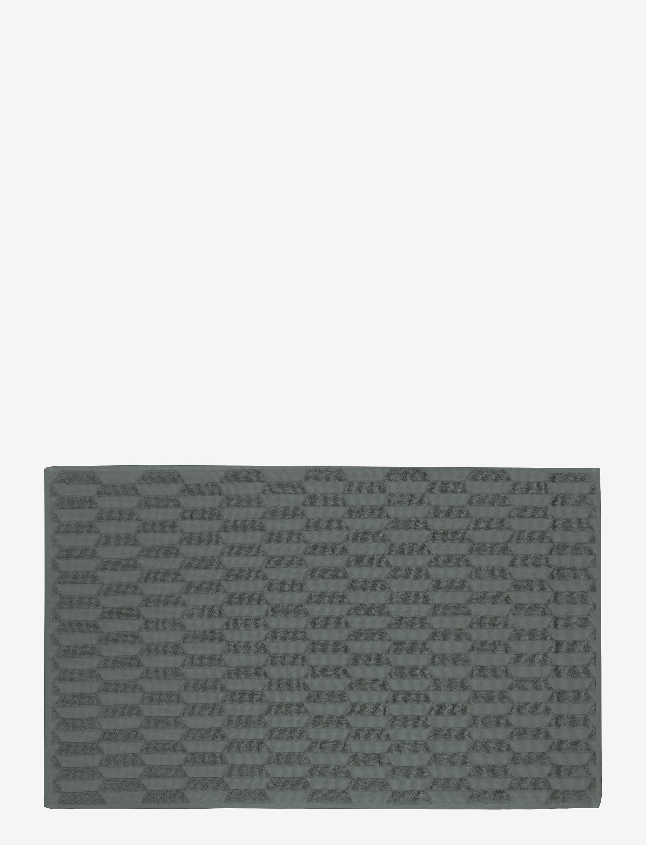 Mette Ditmer Geo Bath Mat, Badetæppe, Grøn, Str: 50X80CM