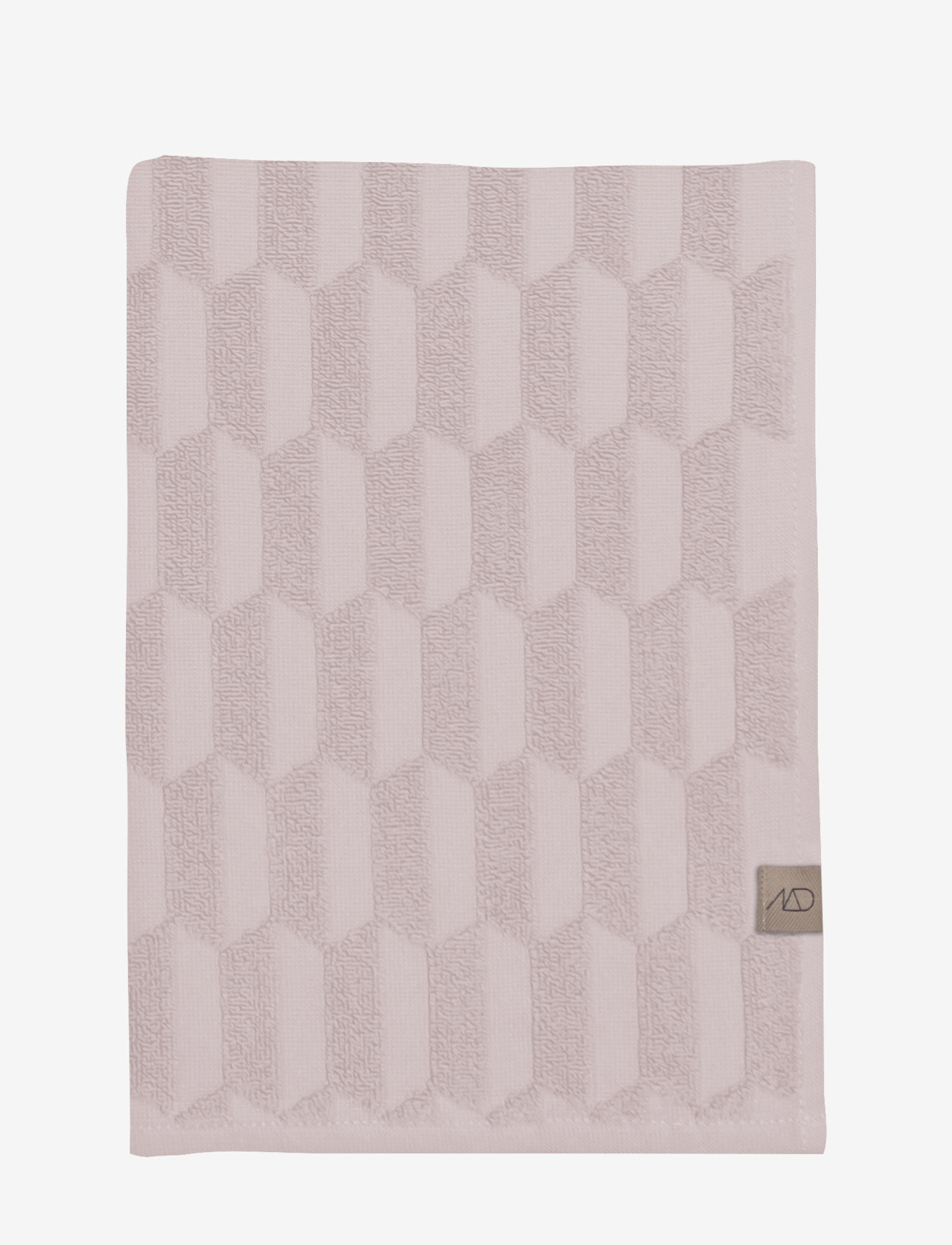 Mette Ditmer - GEO Towel - gæstehåndklæder - rose - 0