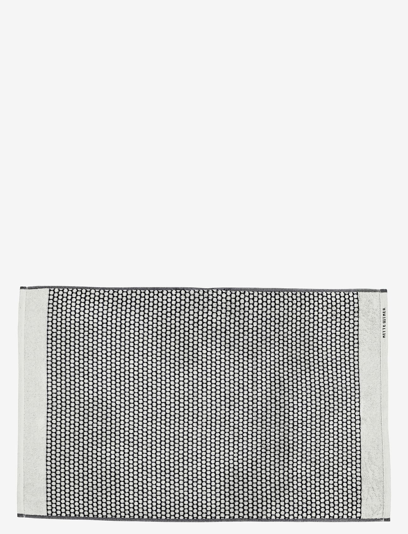 Mette Ditmer - GRID bath mat - osta hinna alusel - black - 0