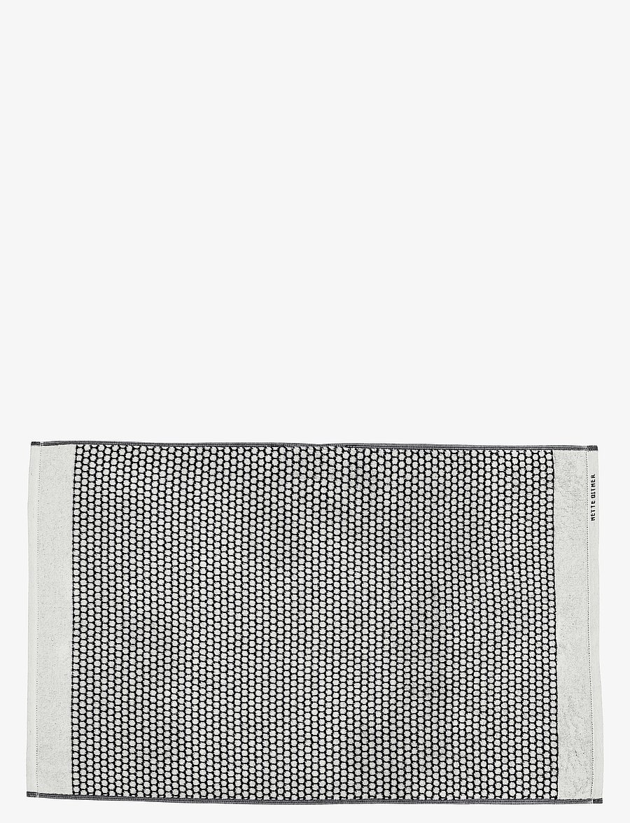 Mette Ditmer - GRID bath mat - teppiche - black - 0