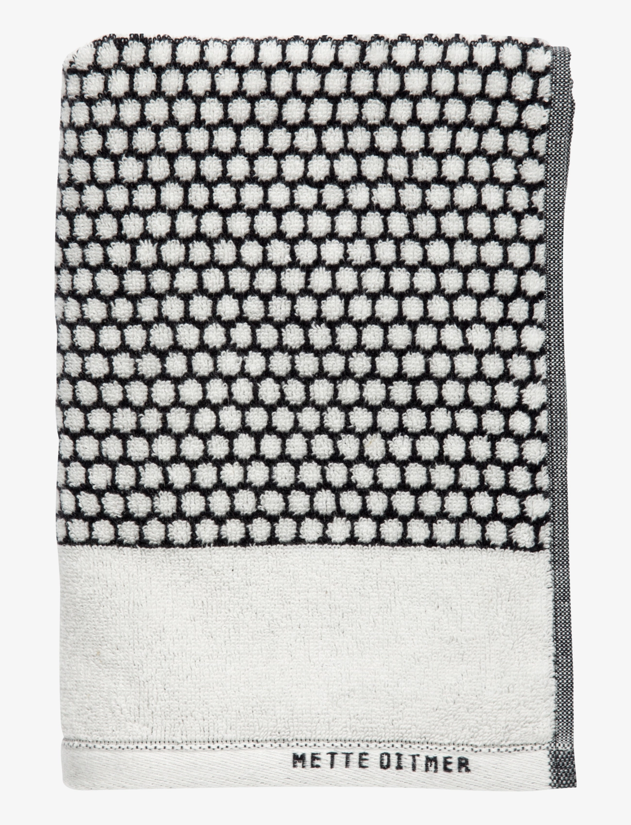 Mette Ditmer Grid Guest Towel, 2-Pack, Guest Håndklæde, Multi/mønstret, Str: 38X60CM