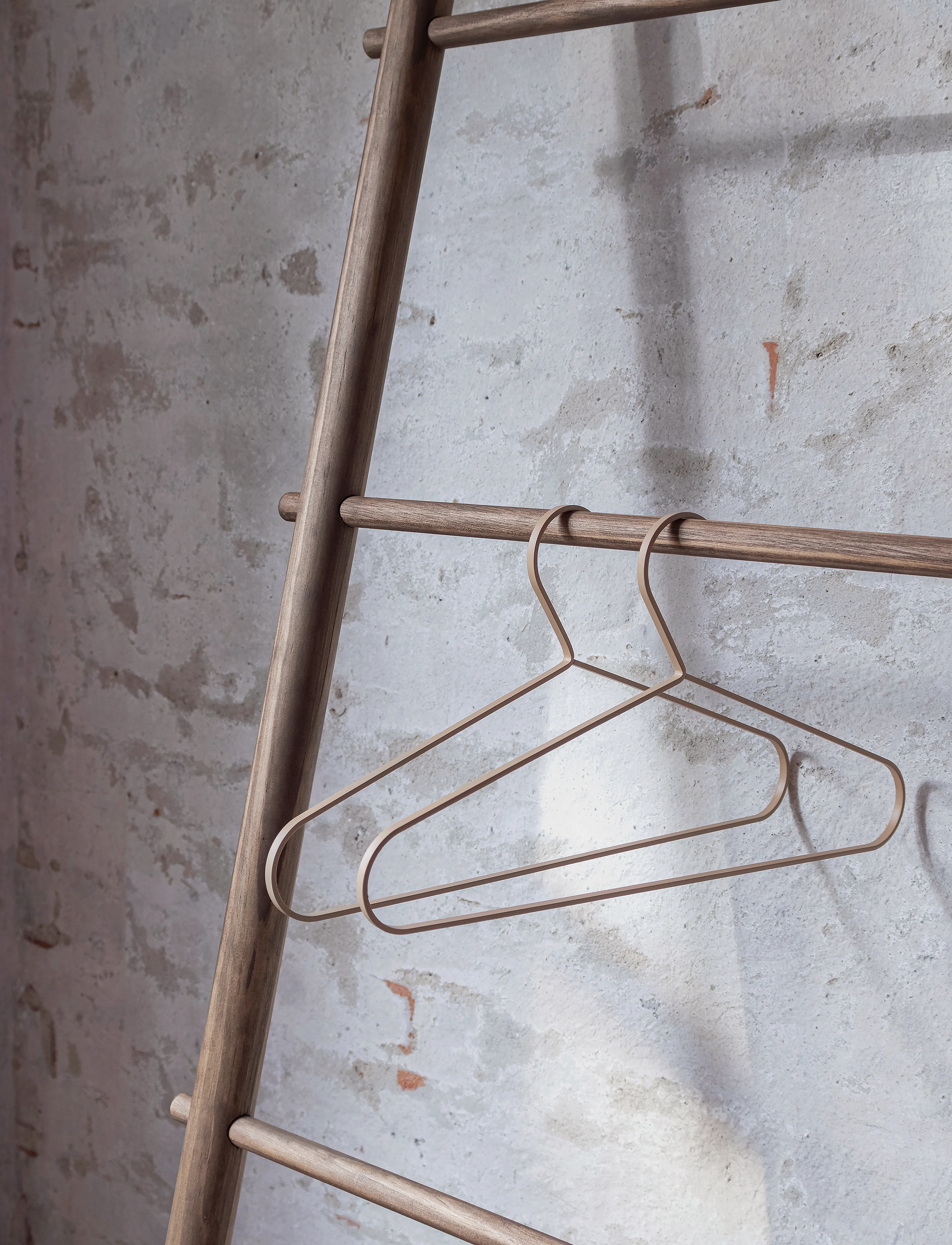 Mette Ditmer Hang-It Hanger, One Size, Storage, Beige - Hangers, Homeware