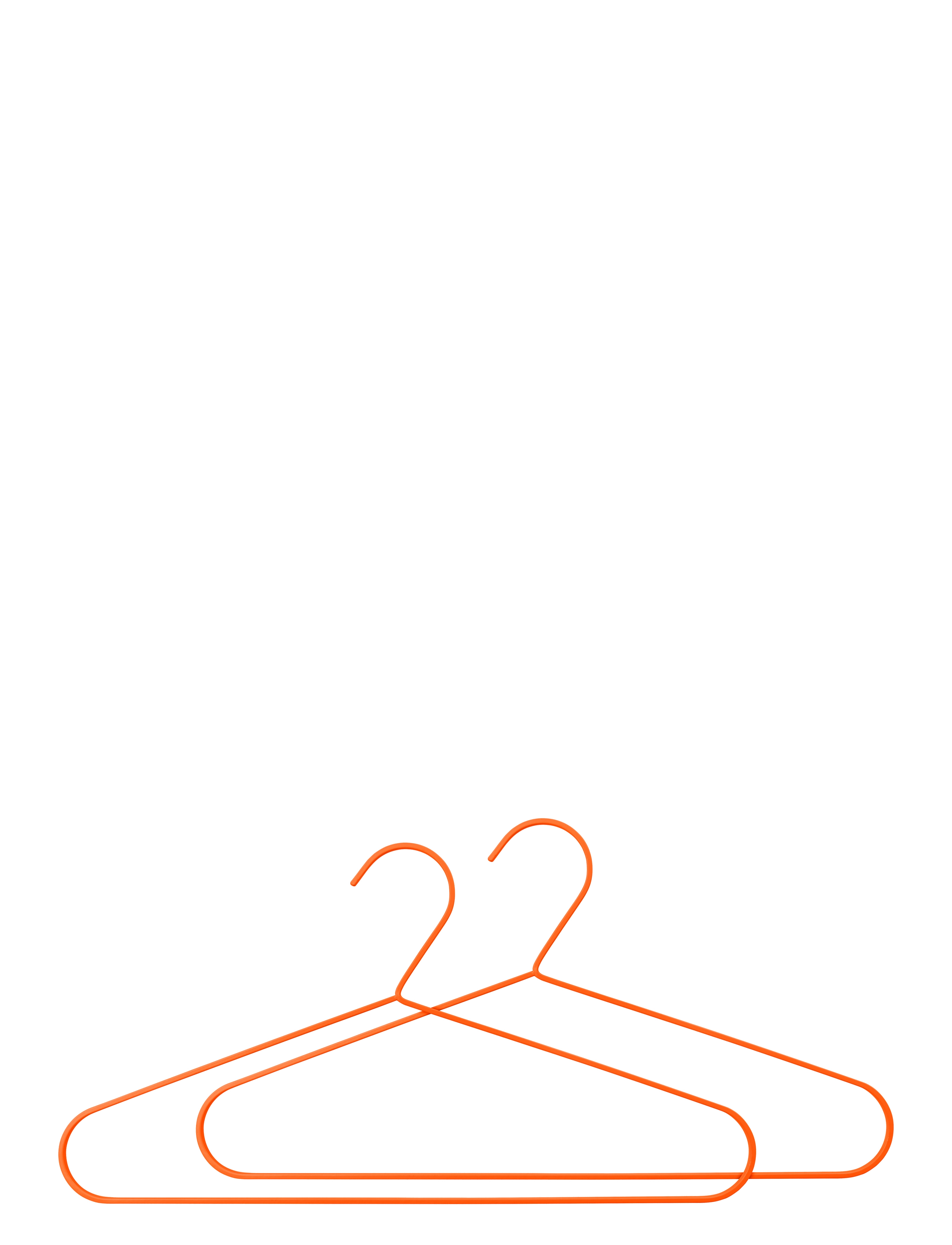 Mette Ditmer Hang-It Hanger, Hangers, Orange, Str: ONE SIZE