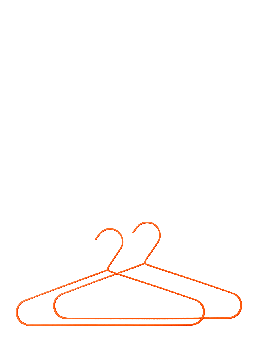 Mette Ditmer - HANG-IT hanger - aufhänger - orange - 1