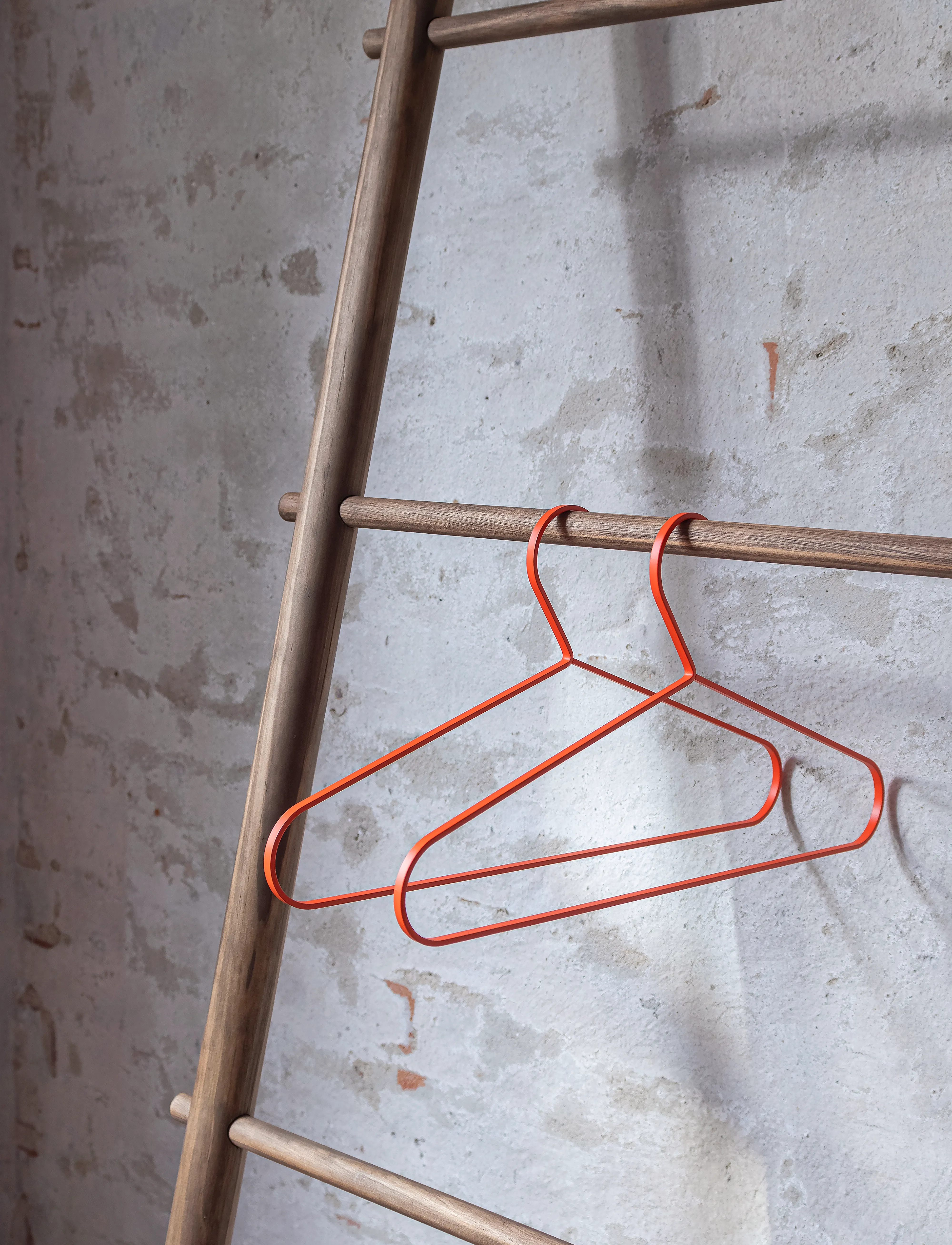 Mette Ditmer Hang-It Hanger, One Size, Storage, Orange - Hangers, Homeware