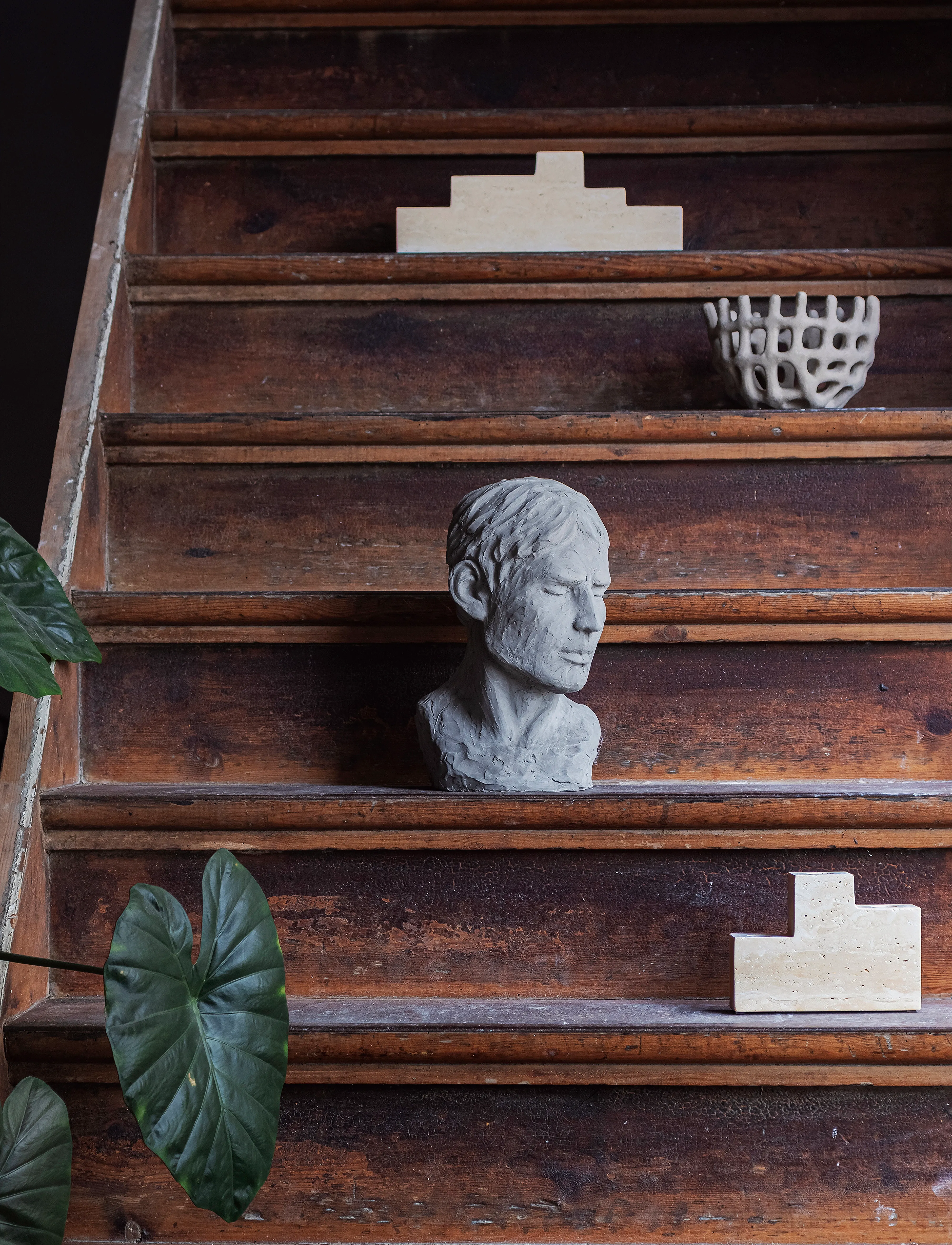 Mette Ditmer - HIS REFLECTIVE MIND bust - osta hinnan perusteella - concrete - 5