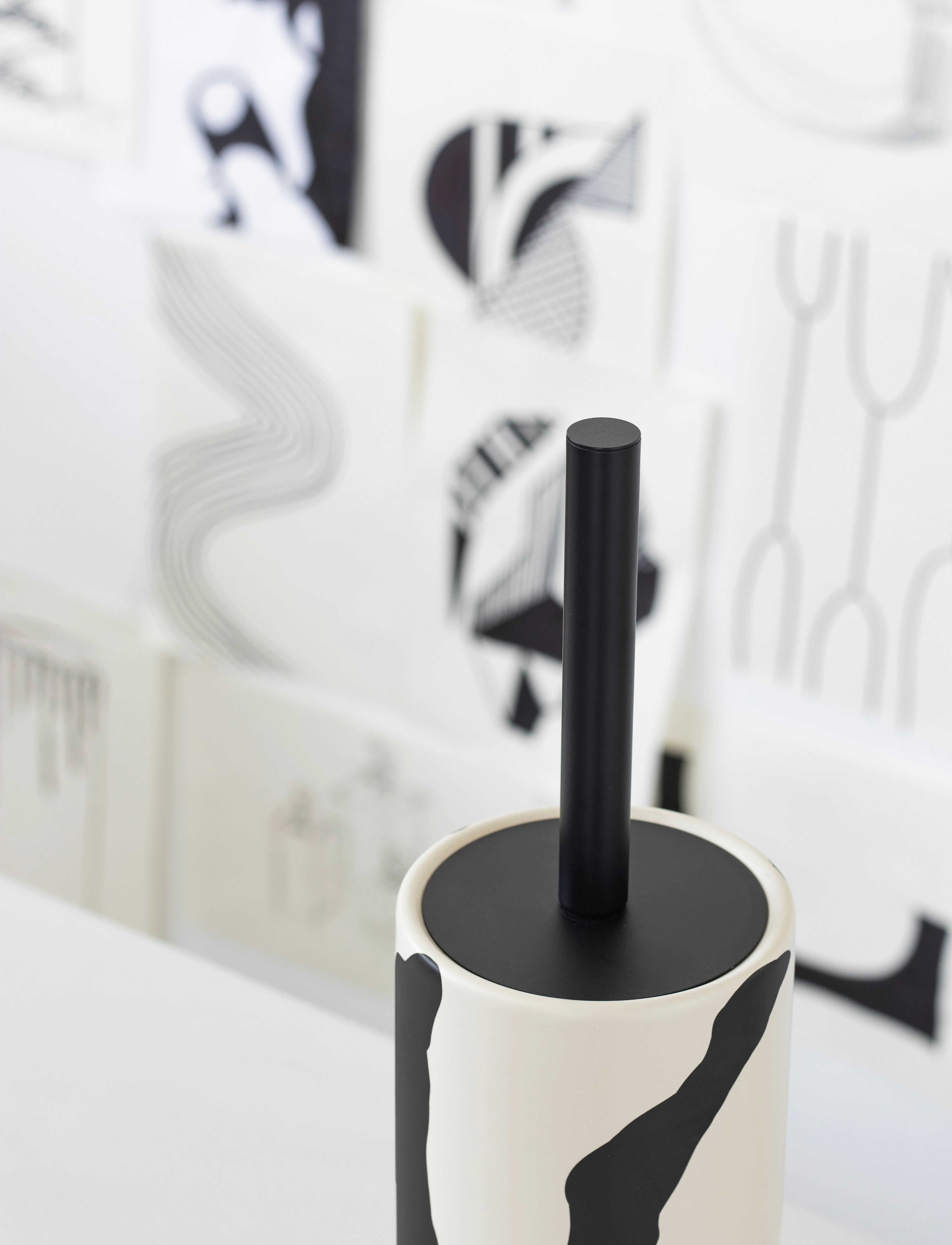 Mette Ditmer - ICON brush holder - toilettenbürsten - off-white - 4