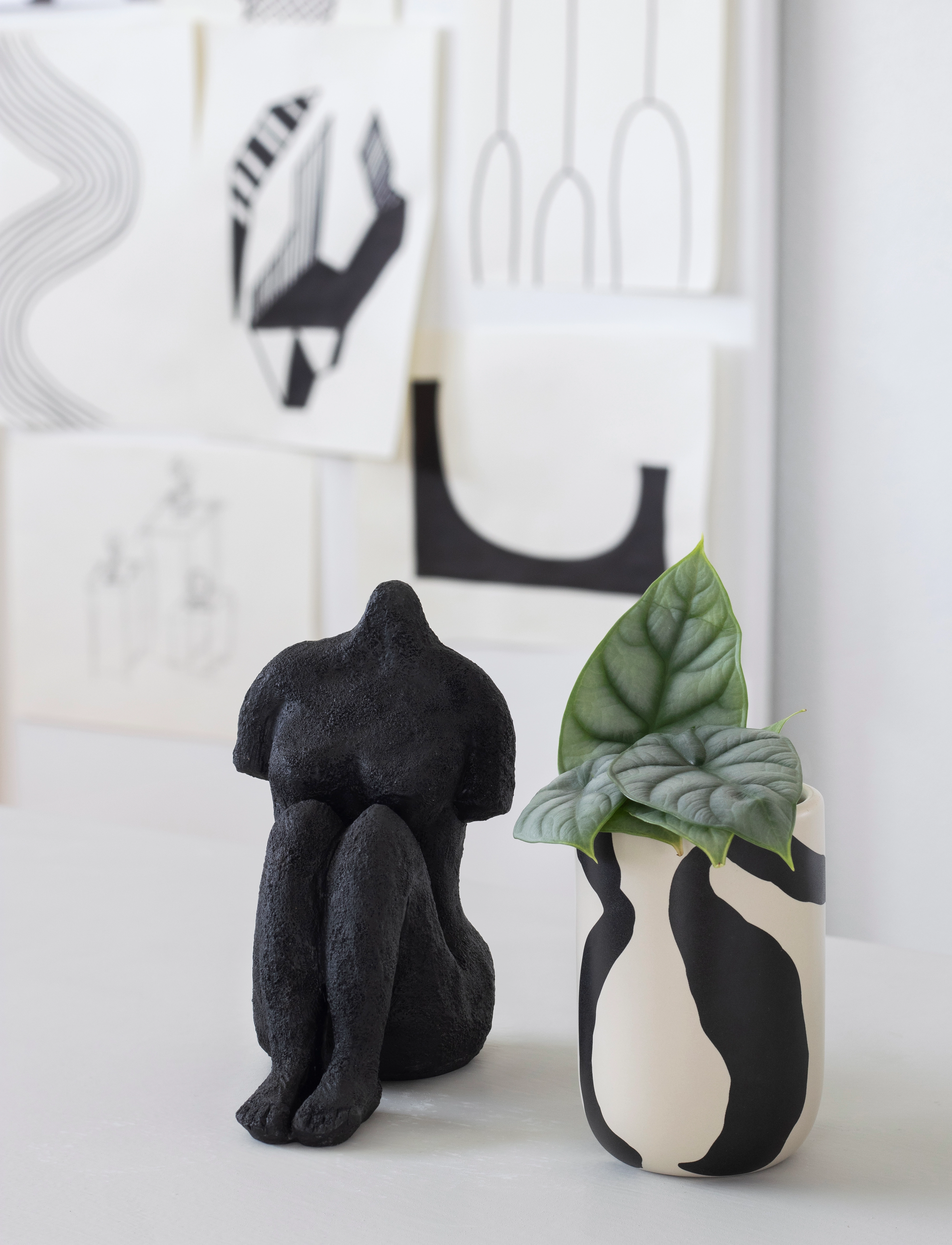 Mette Ditmer - ICON tumbler - toothbrush holders - off-white - 3