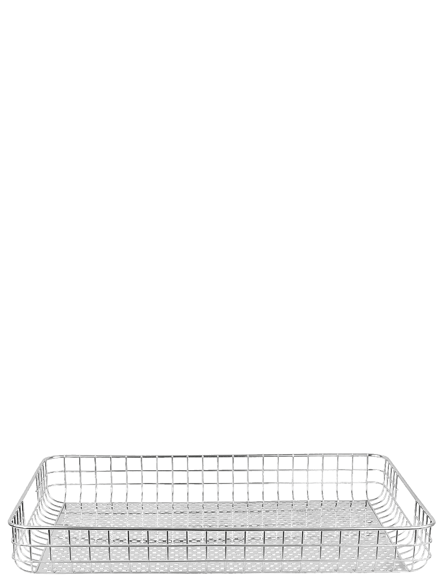 Mette Ditmer - LIFT tray - aufbewahrungskörbe - chrome - 1